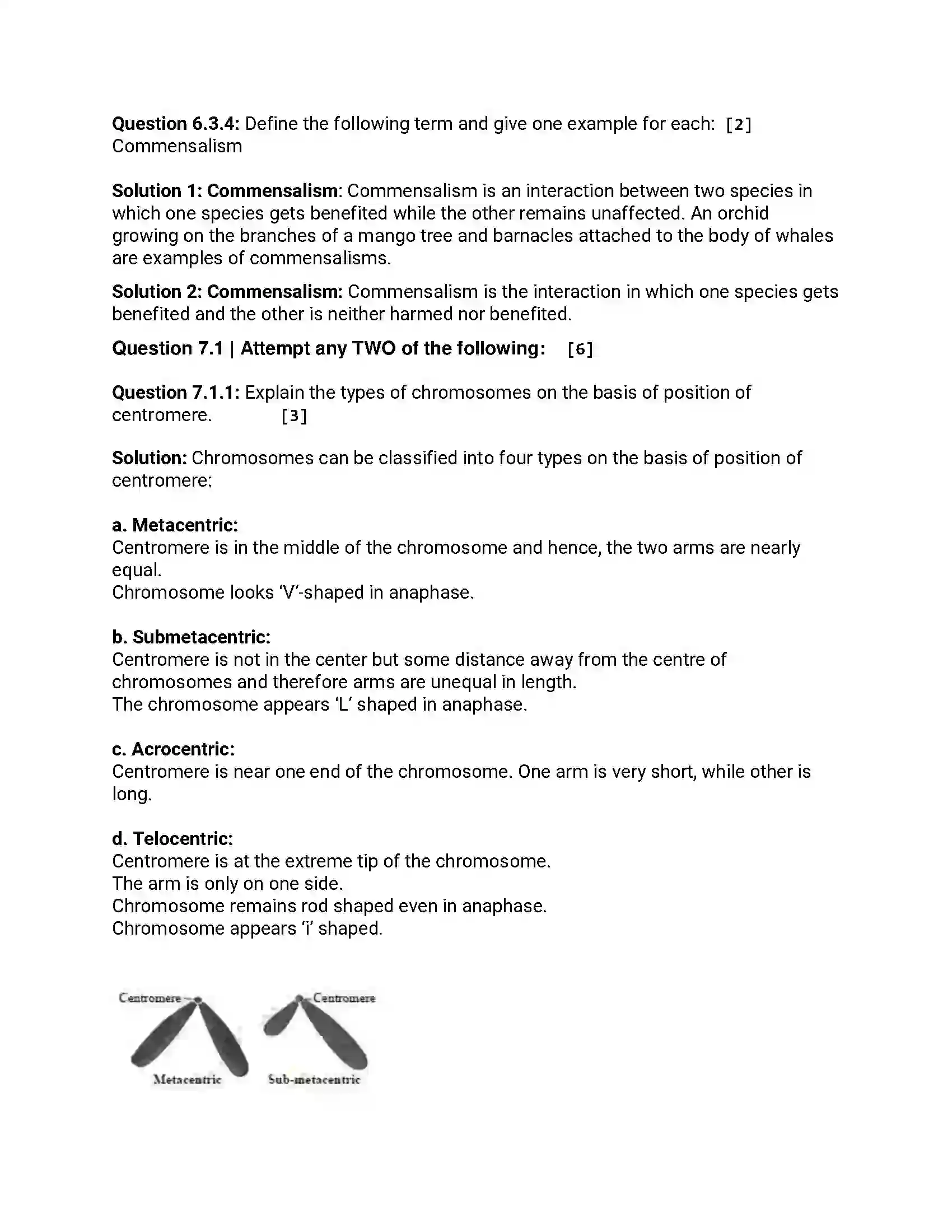 Maharashtra Board Class 12th 2017 Biology - Jul 2017 Previous Year Paper 12