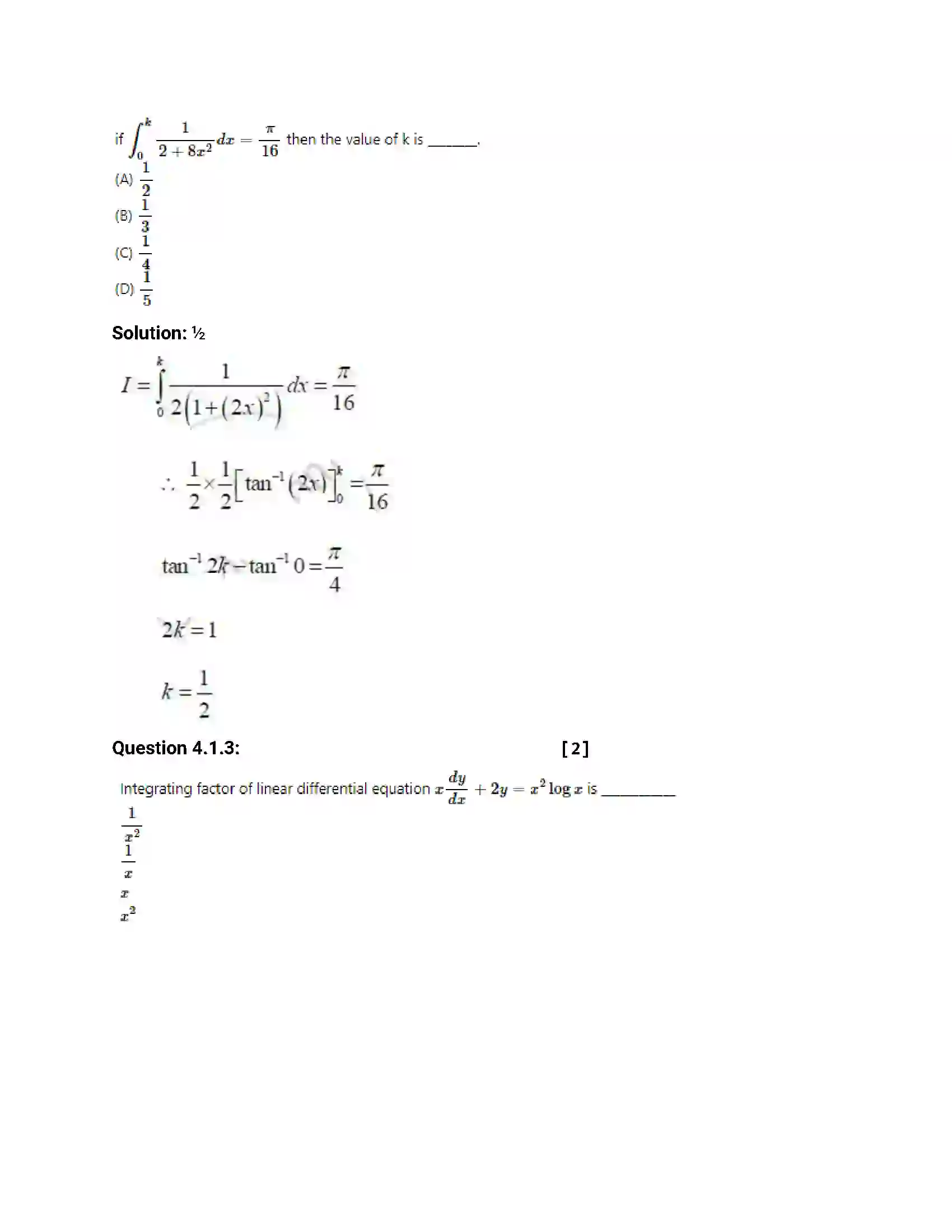 Maharashtra Board Class 12th 2018 Mathematics & Statistics March - 2018 Previous Year Paper 16