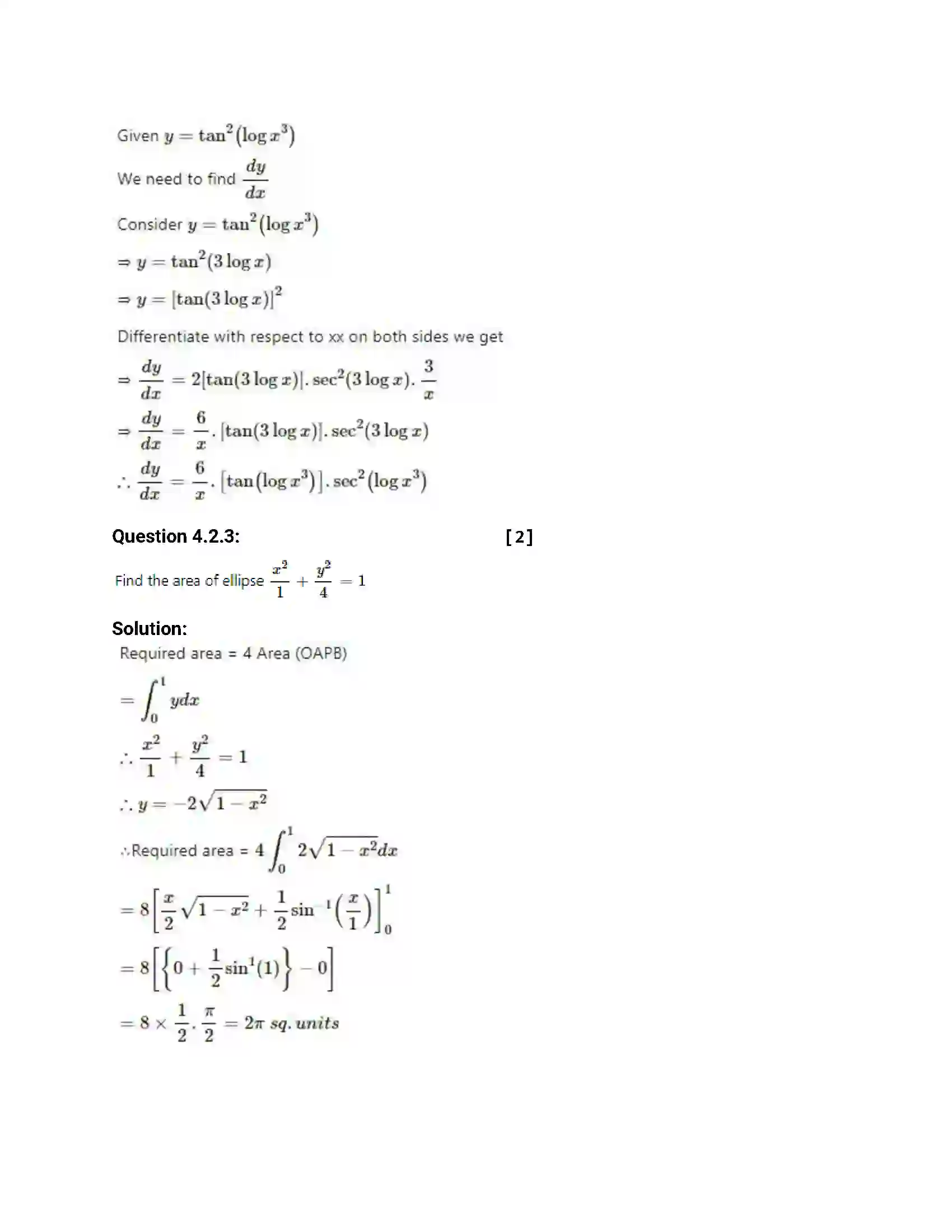 Maharashtra Board Class 12th 2018 Mathematics & Statistics March - 2018 Previous Year Paper 18