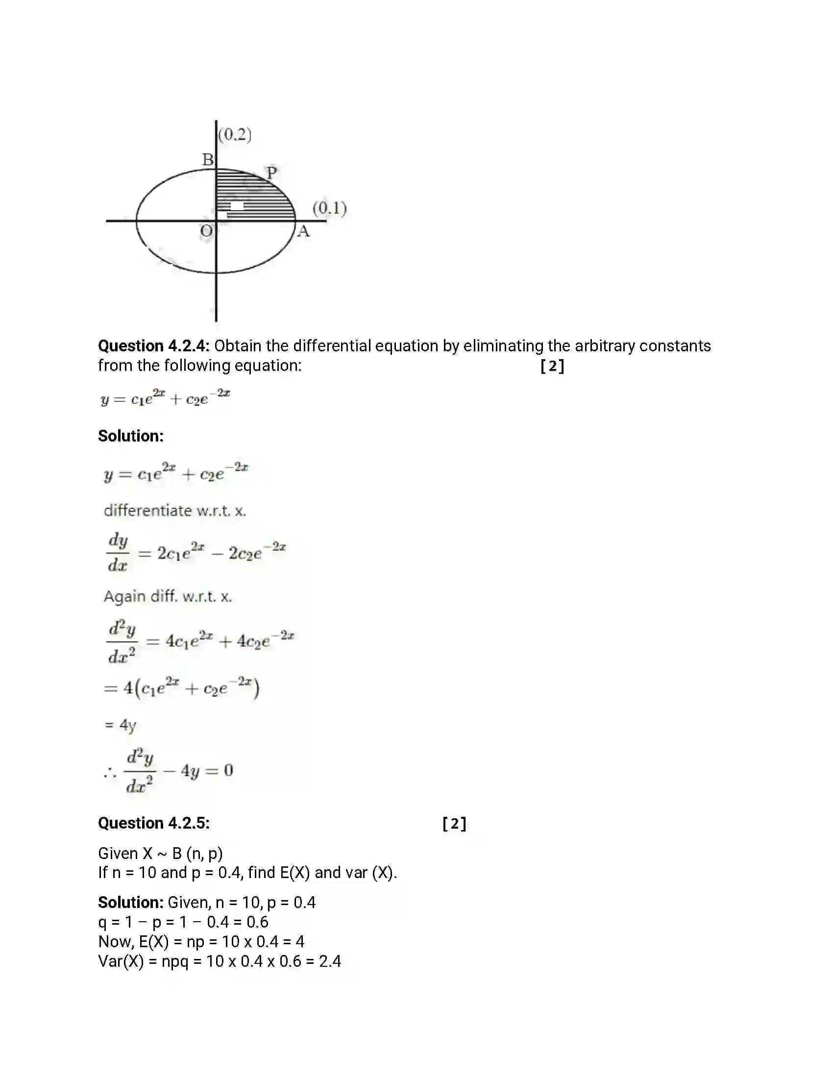 Maharashtra Board Class 12th 2018 Mathematics & Statistics March - 2018 Previous Year Paper 19