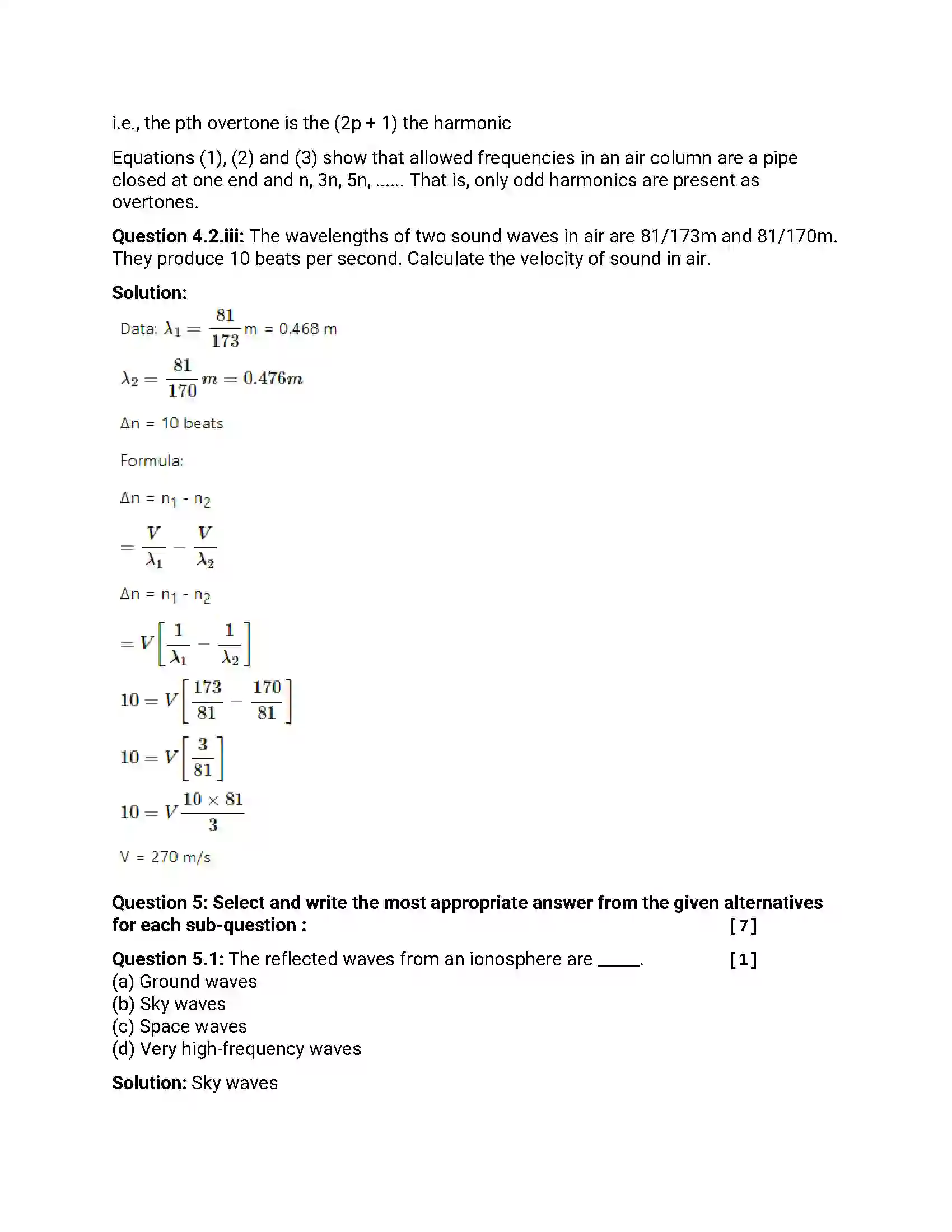 Maharashtra Board Class 12th 2018 Physics March - 2018 Previous Year Paper 15