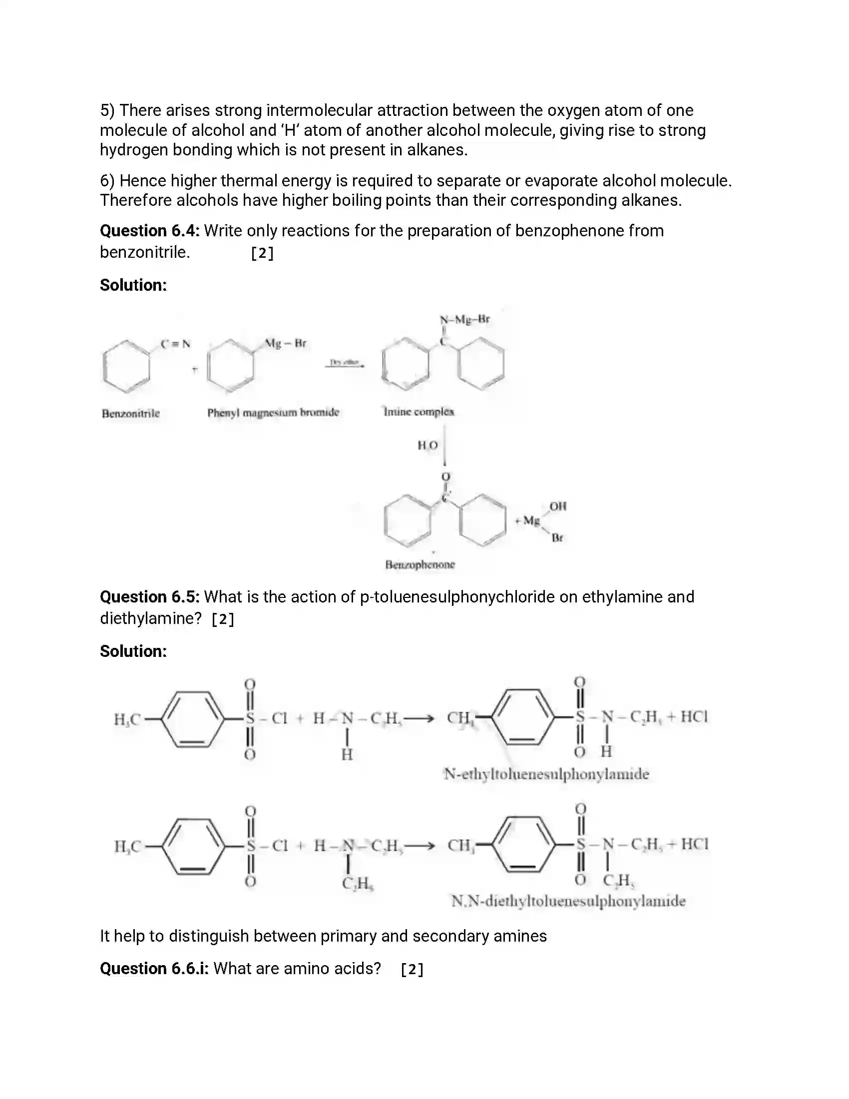 Maharashtra Board Class 12th 2018 Chemistry March - 2018 Previous Year Paper 15