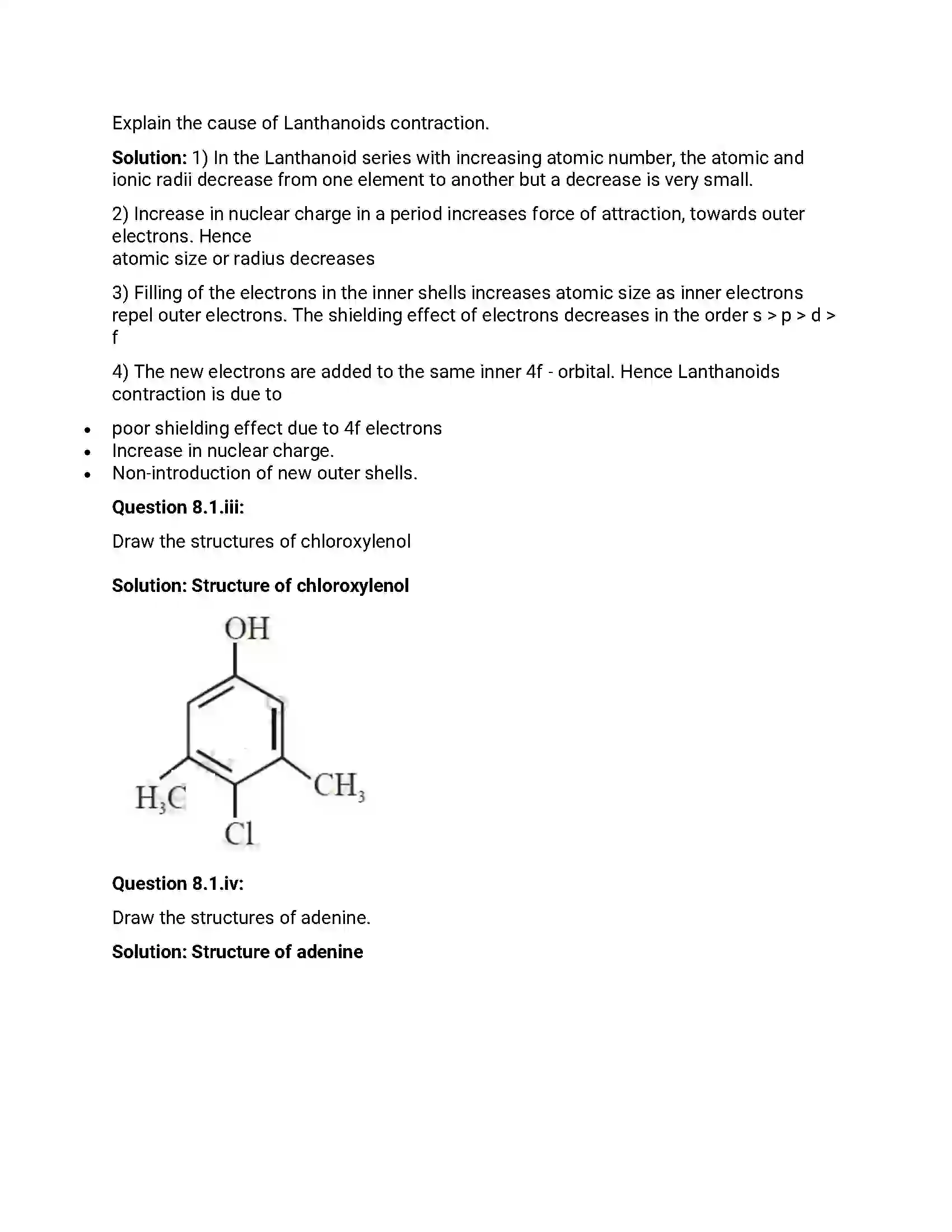 Maharashtra Board Class 12th 2018 Chemistry March - 2018 Previous Year Paper 21