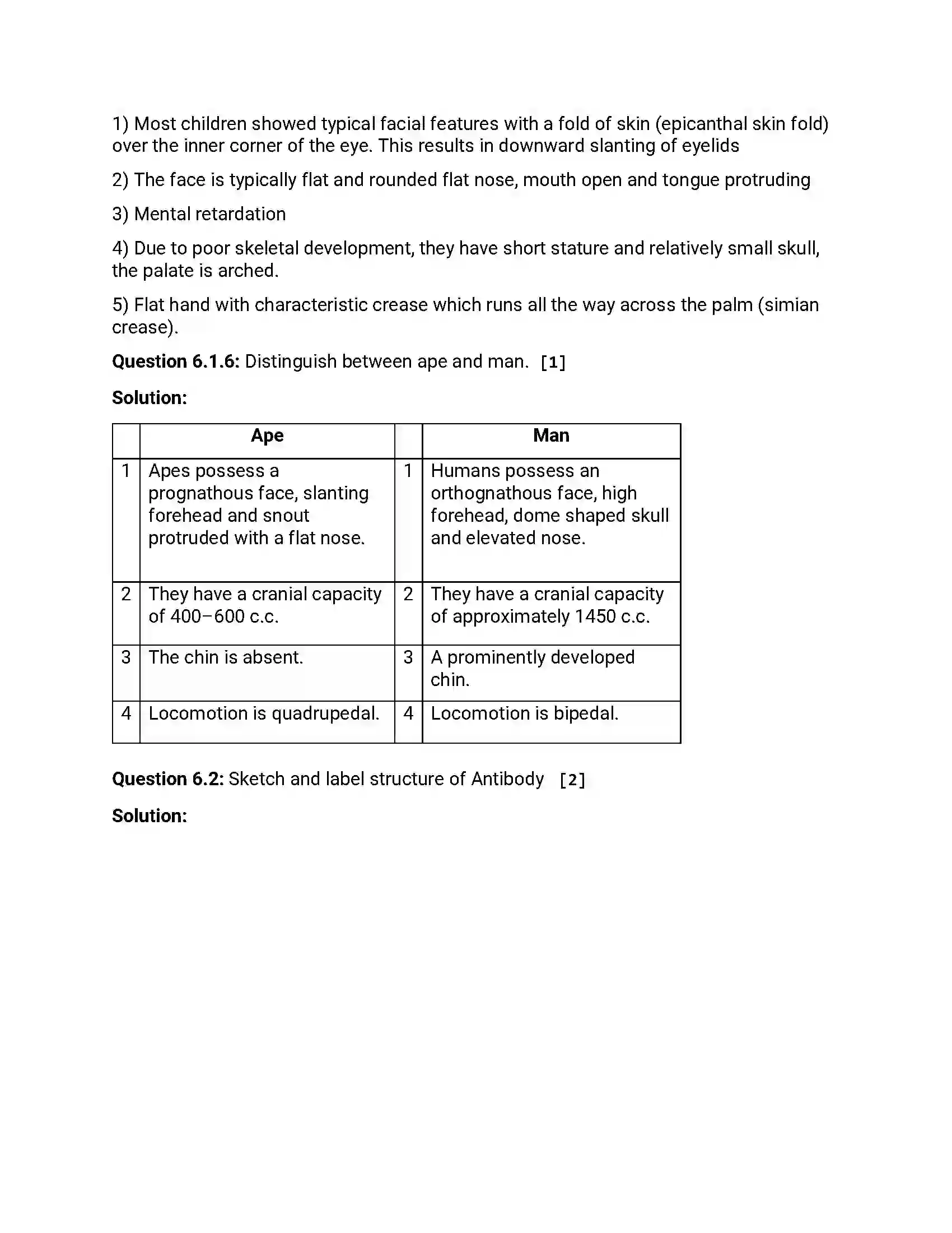 Maharashtra Board Class 12th 2018 Biology March - 2018 Previous Year Paper 13