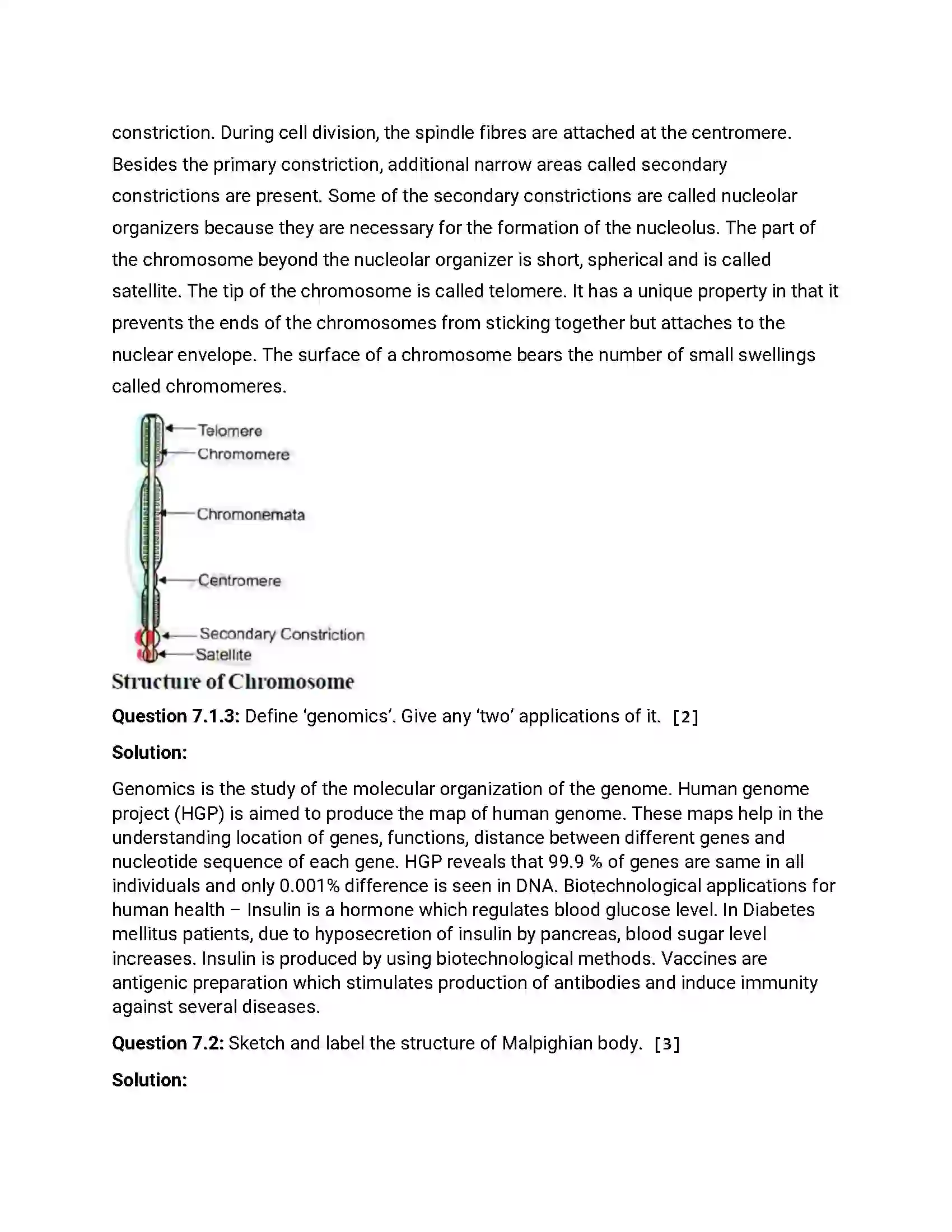 Maharashtra Board Class 12th 2018 Biology March - 2018 Previous Year Paper 16