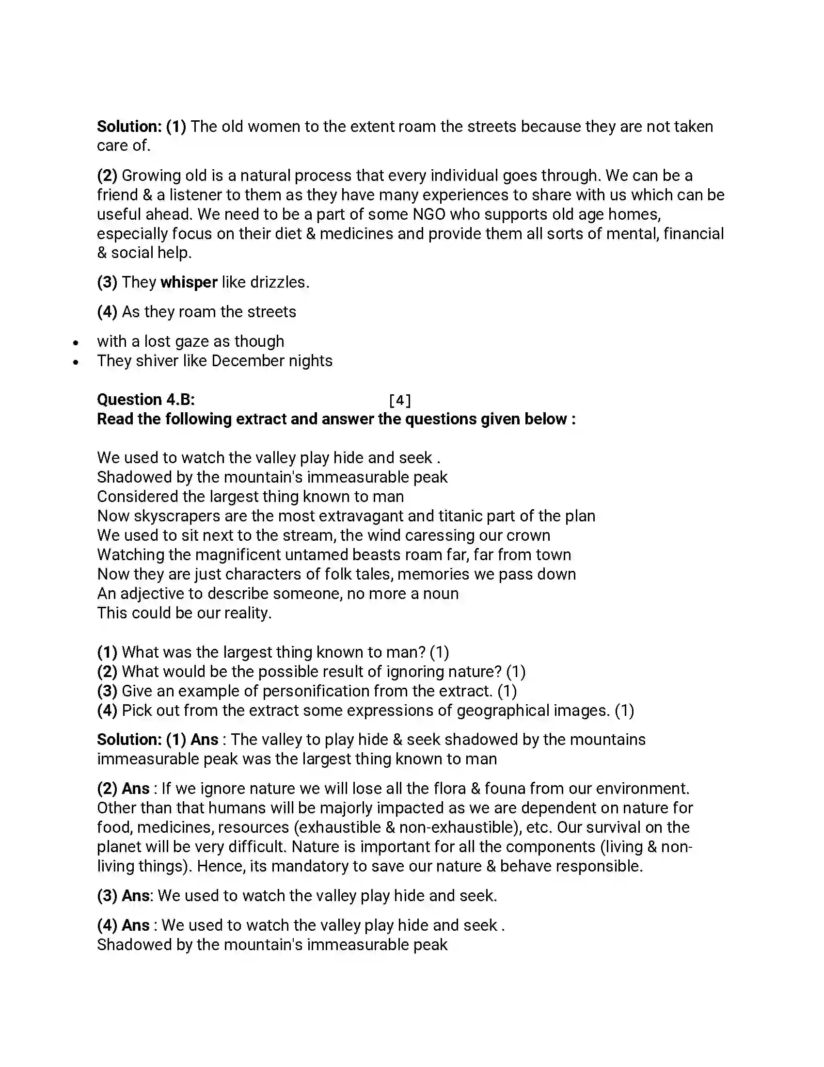 Maharashtra Board Class 12th 2018 English - March 2018 - Set-C Previous Year Paper 8