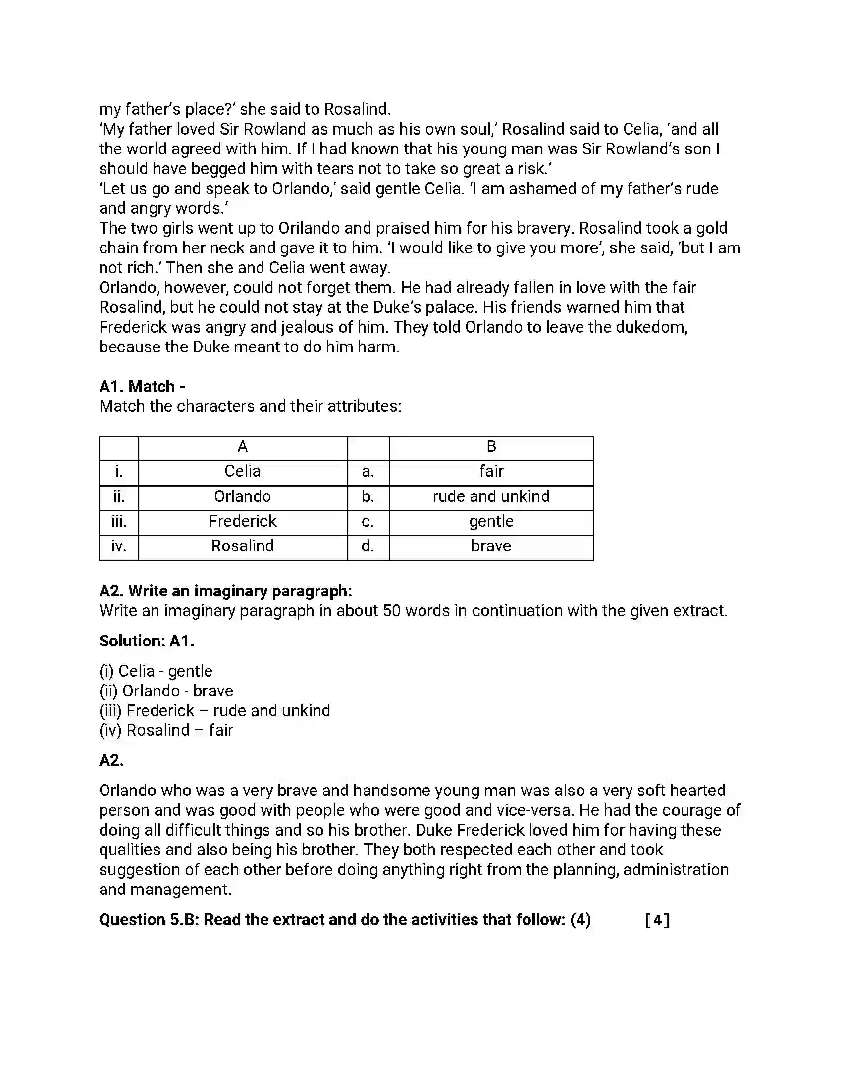 Maharashtra Board Class 12th 2019 English - Feb 2019 - Set-B Previous Year Paper 12