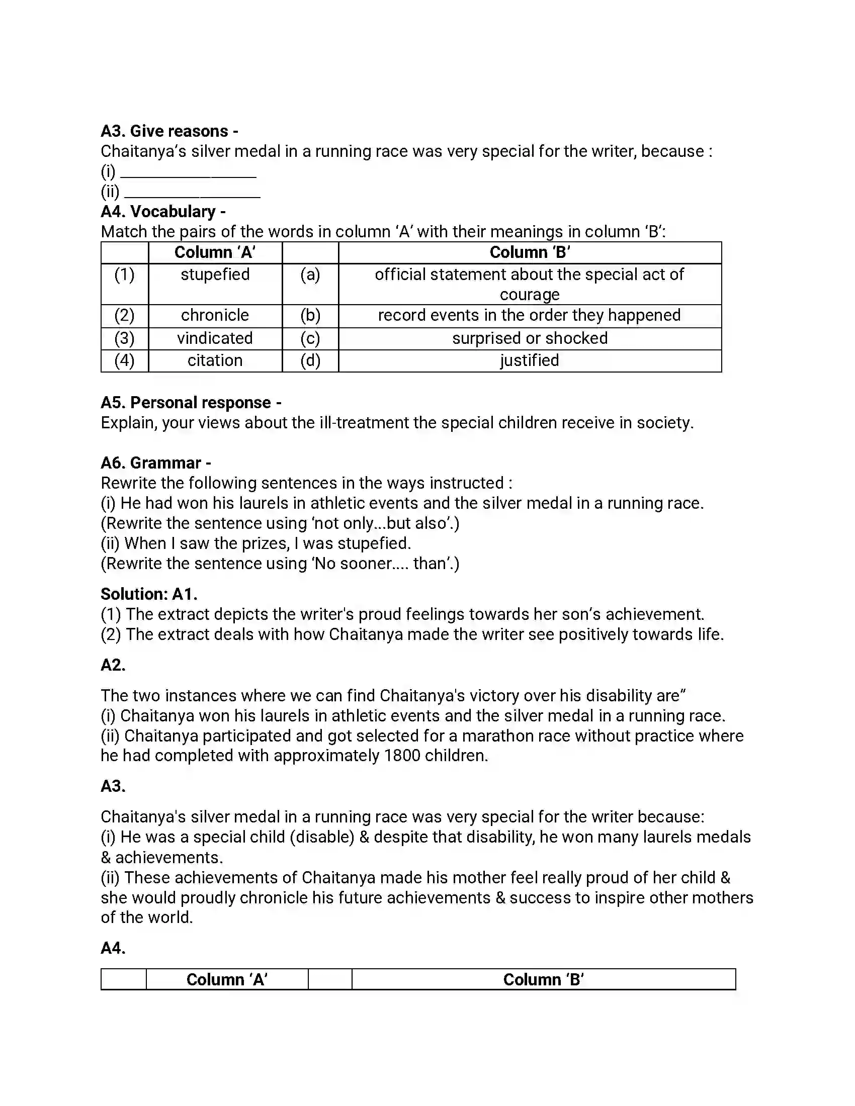 Maharashtra Board Class 12th 2019 English - Feb 2019 - Set-B Previous Year Paper 2