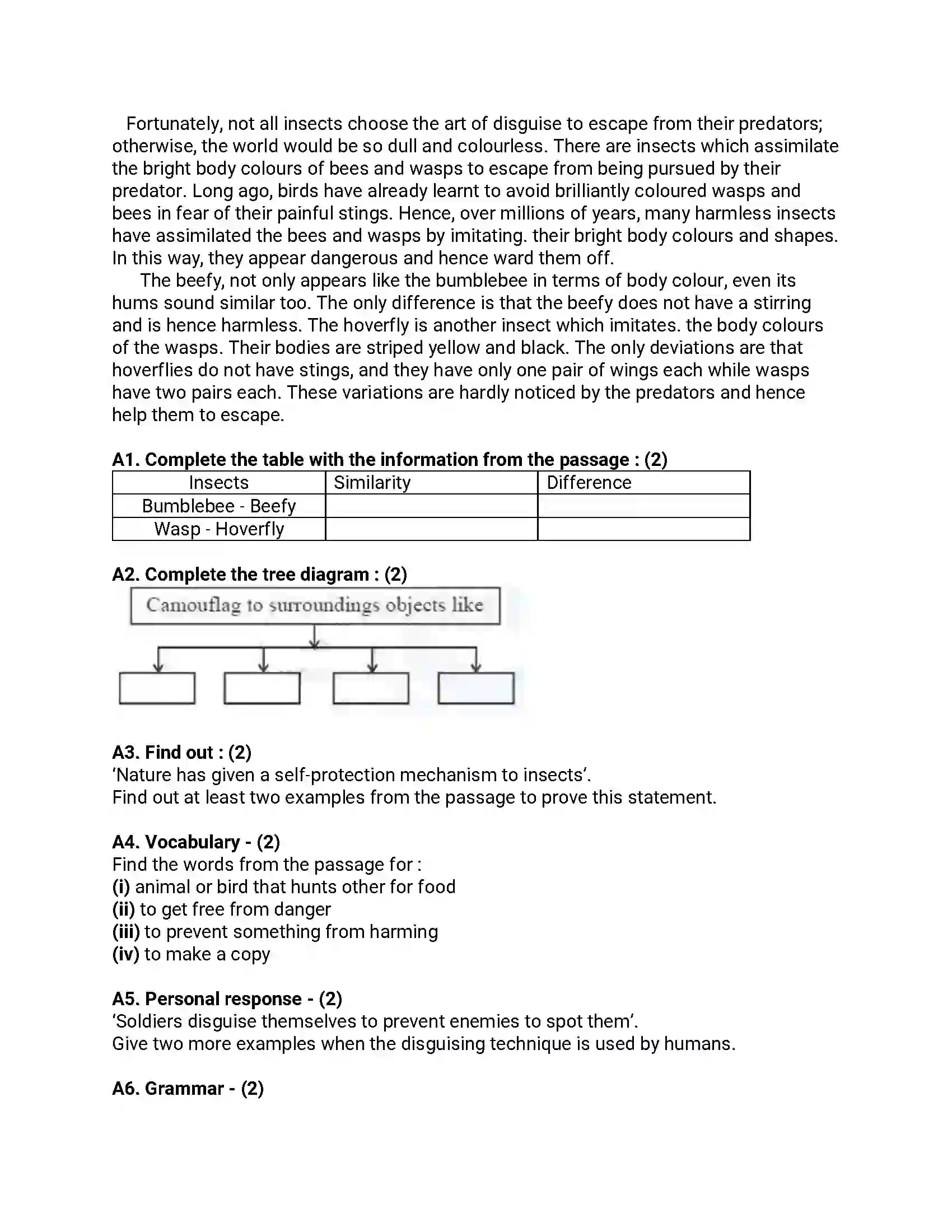 Maharashtra Board Class 12th 2019 English - Feb 2019 - Set-C Previous Year Paper 8