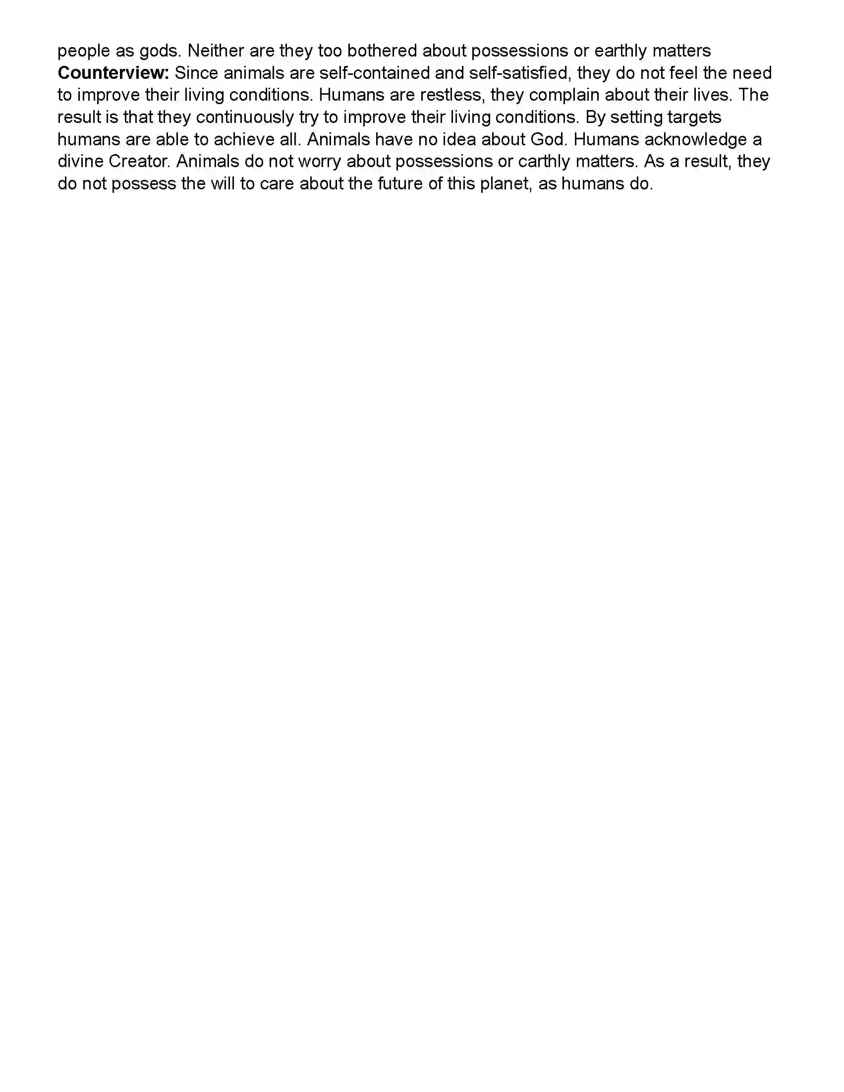 Maharashtra Board Class 10th English (Chapters Notes) Animals Revision Note 6