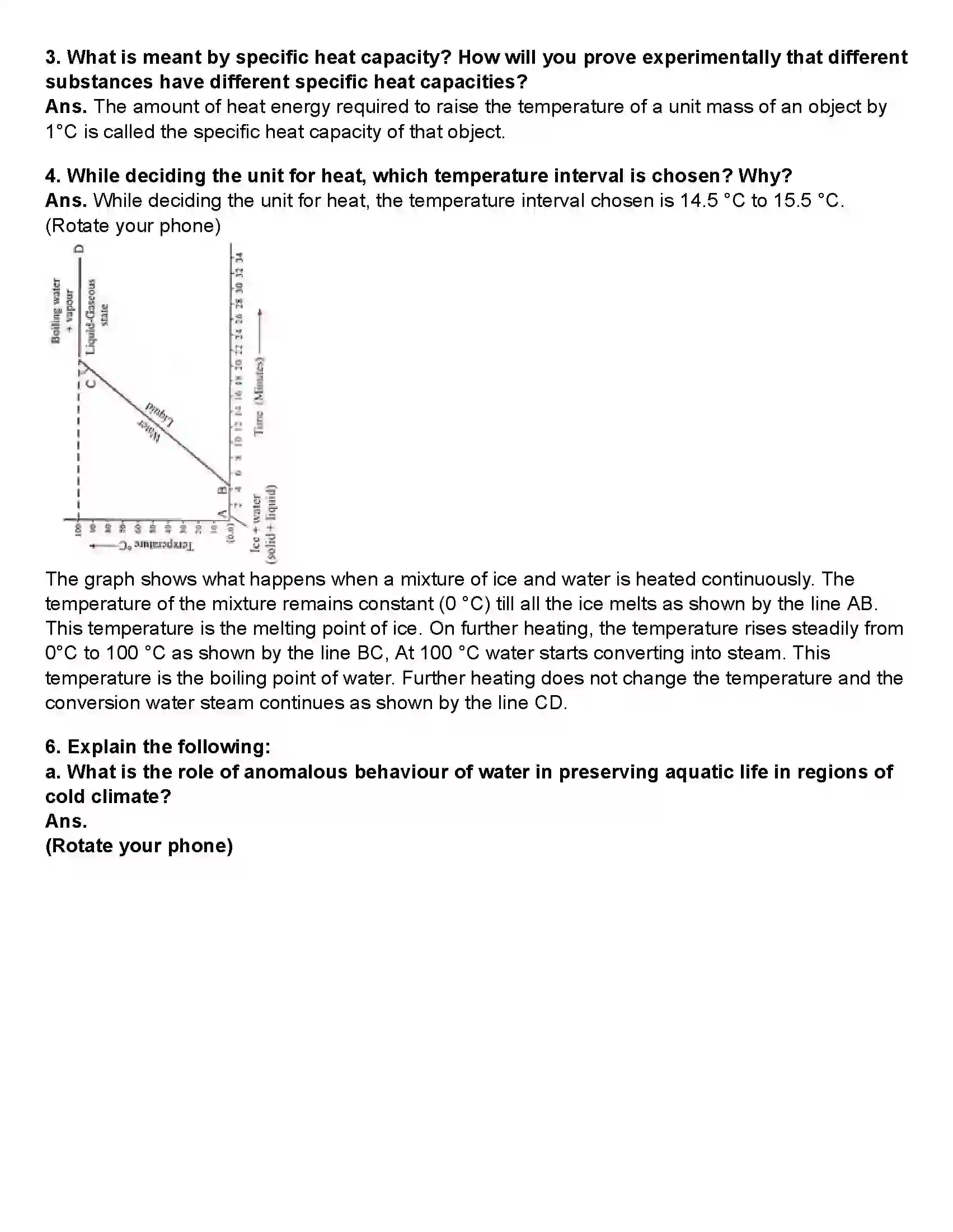 Maharashtra Board Class 10th Science Part - 1 Heat Revision Note 2