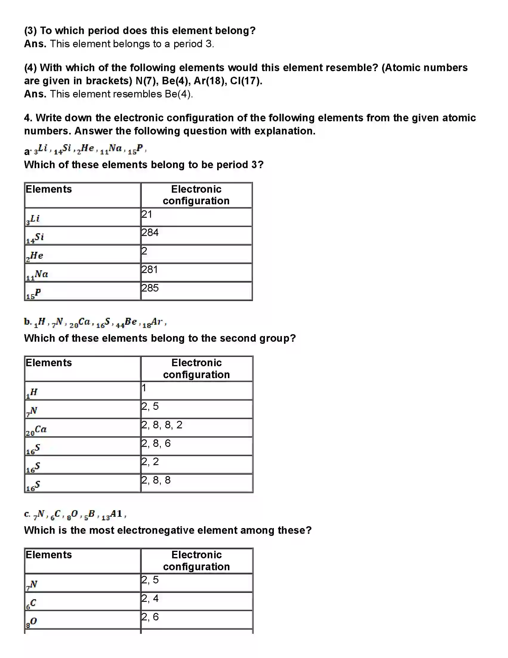 Maharashtra Board Class 10th Science Part - 1 Periodic Classification of Elements Revision Note 2