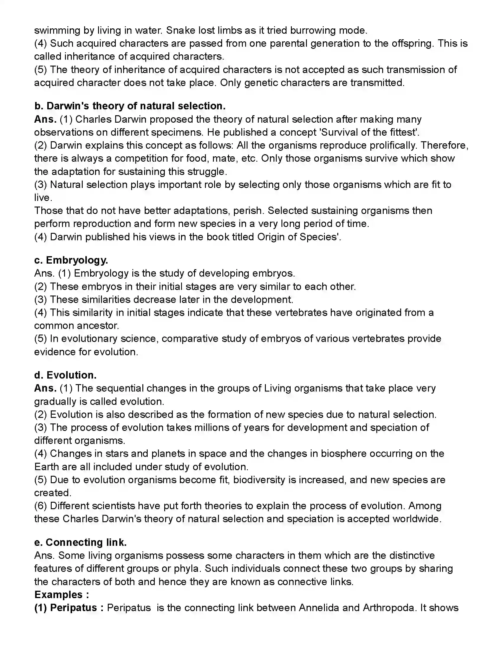 Maharashtra Board Class 10th Science Part - 2 Heredity and Evolution Revision Note 3