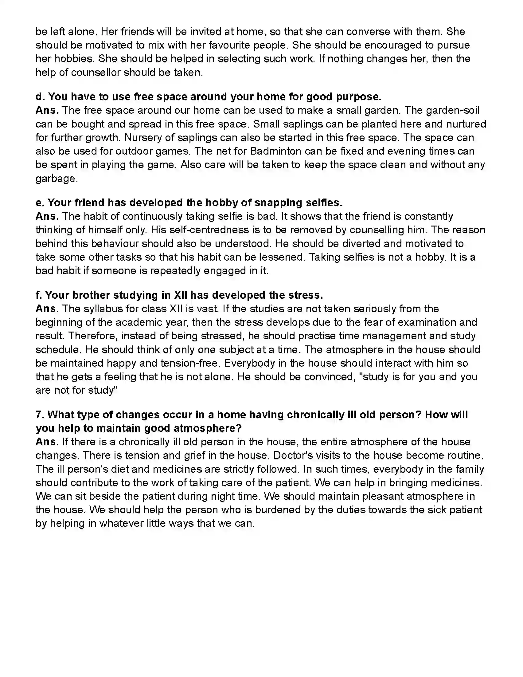 Maharashtra Board Class 10th Science Part - 2 Social health Revision Note 4