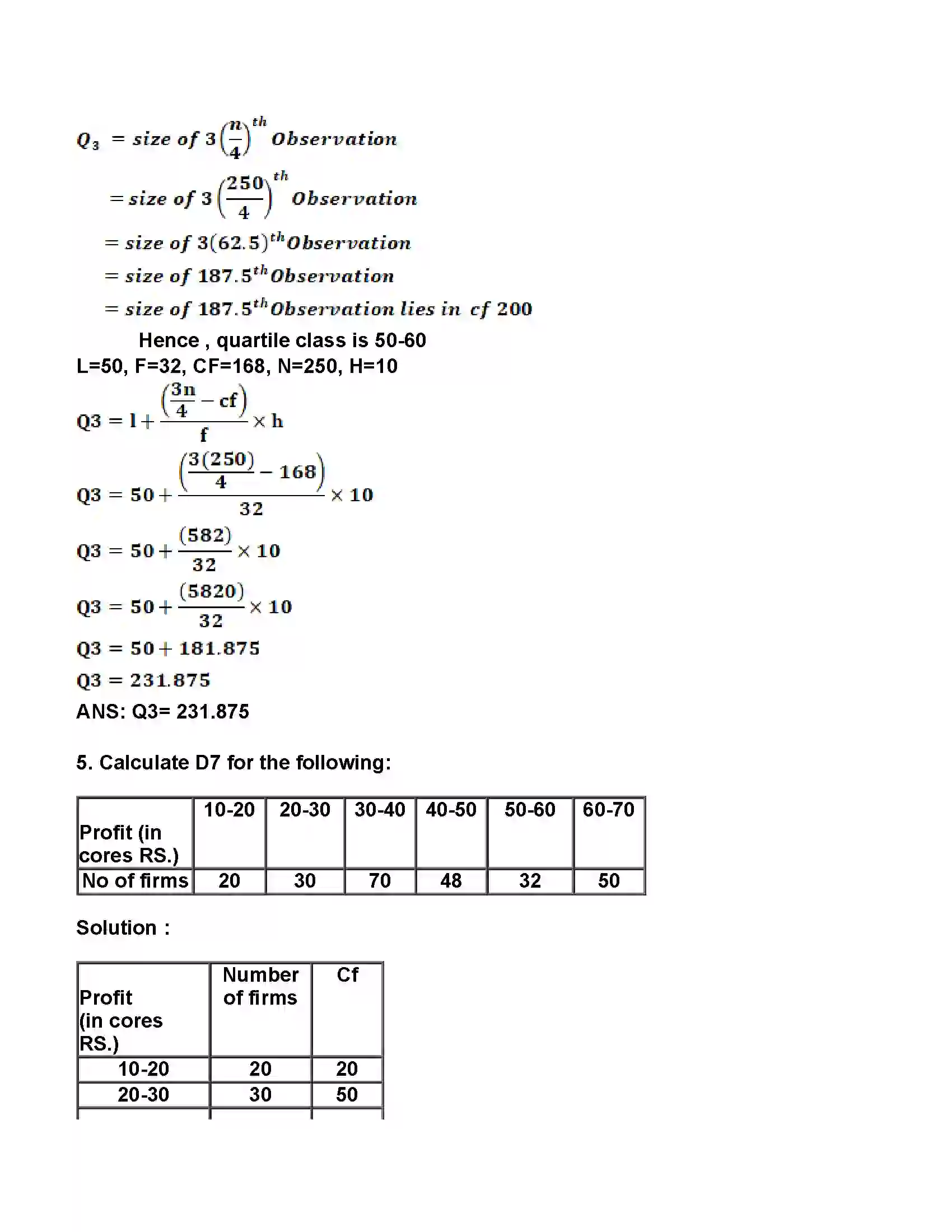 Maharashtra Board Class 11th Economics Partition Values Revision Note 7