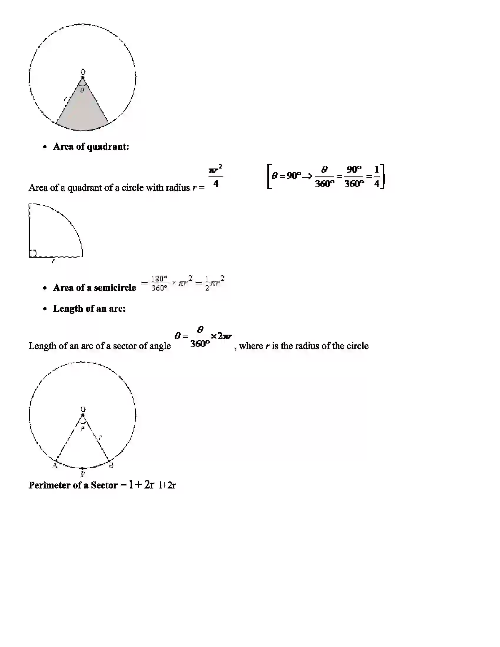 Maharashtra Board Class 11th Mathematics Angle & Its Measurement Revision Note 2
