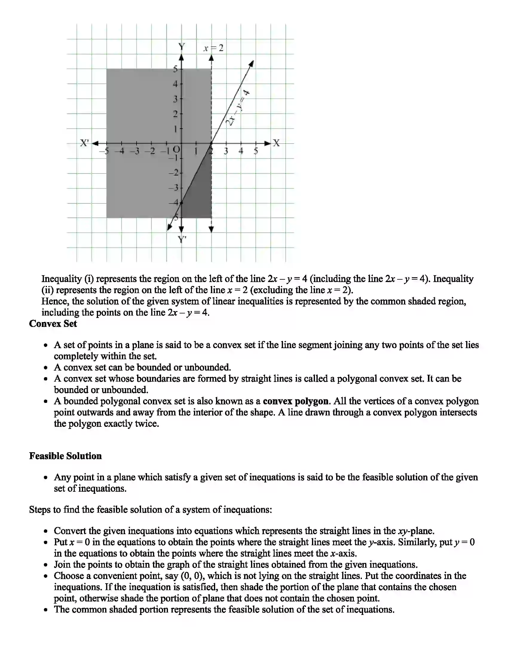 Maharashtra Board Class 11th Mathematics Linear Inequations Revision Note 3