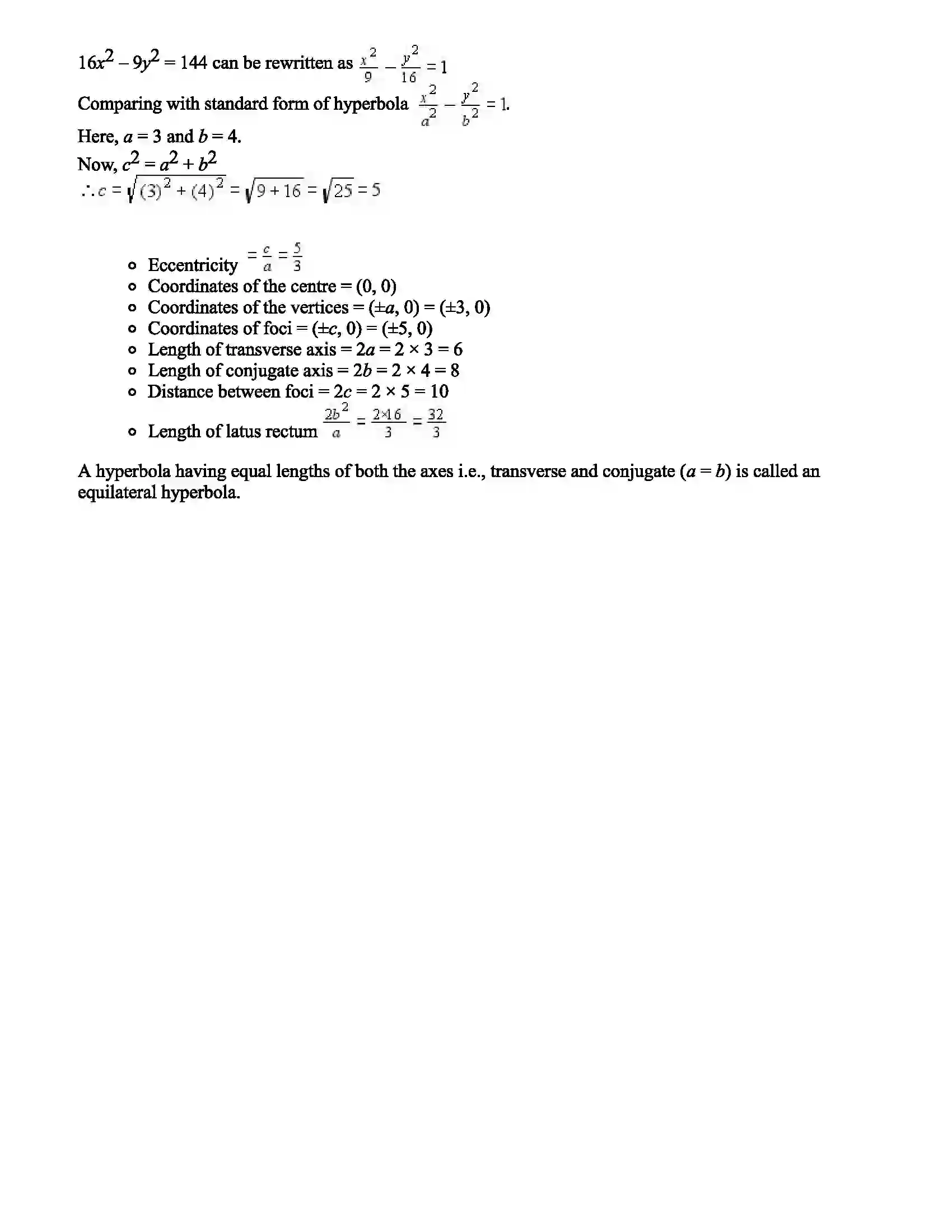 Maharashtra Board Class 11th Mathematics Part - I Circle & Conics Revision Note 9
