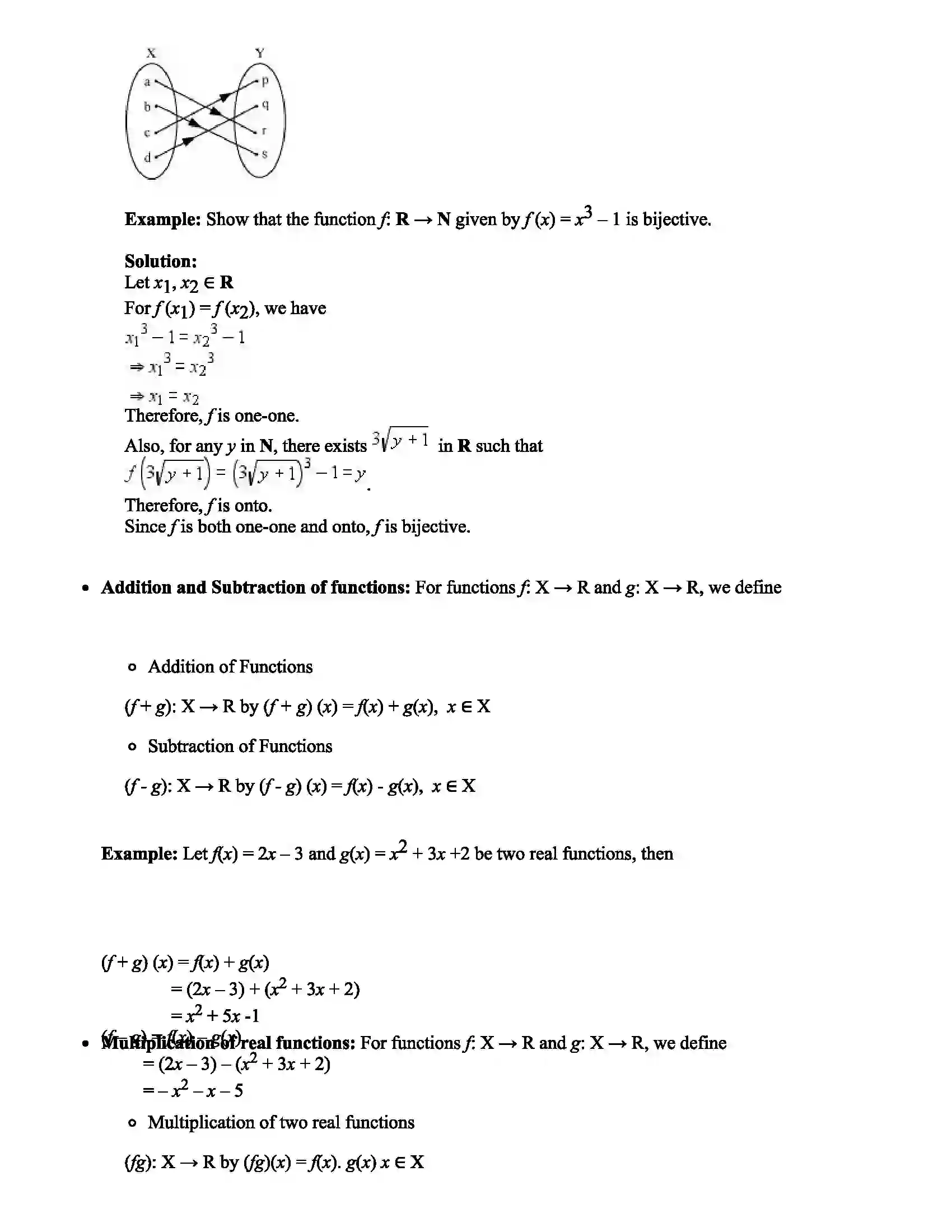 Maharashtra Board Class 11th Mathematics Part - II Sets, Relations and Functions Revision Note 12