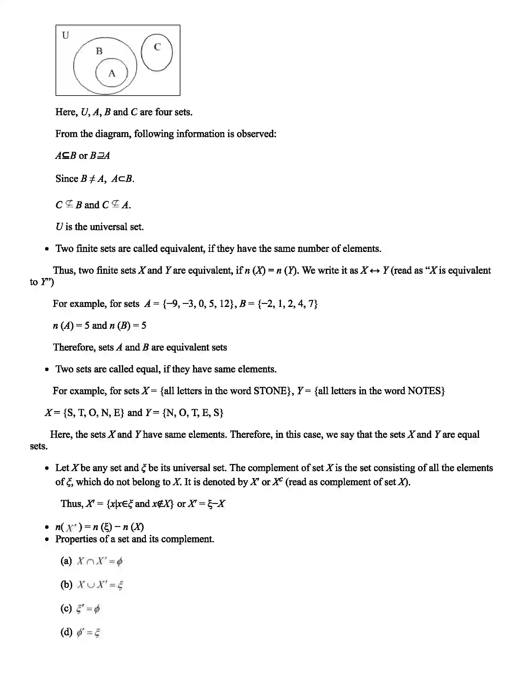 Maharashtra Board Class 11th Mathematics Part - II Sets, Relations and Functions Revision Note 3