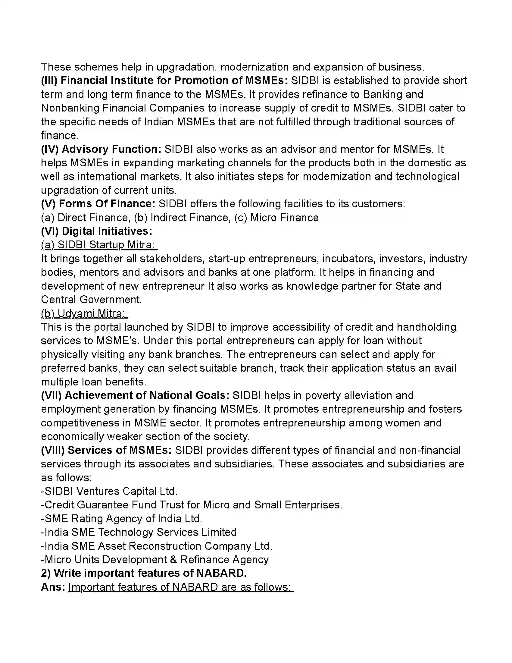Maharashtra Board Class 11th Organisation of Commerce & Management Institutes Supporting Business Revision Note 13