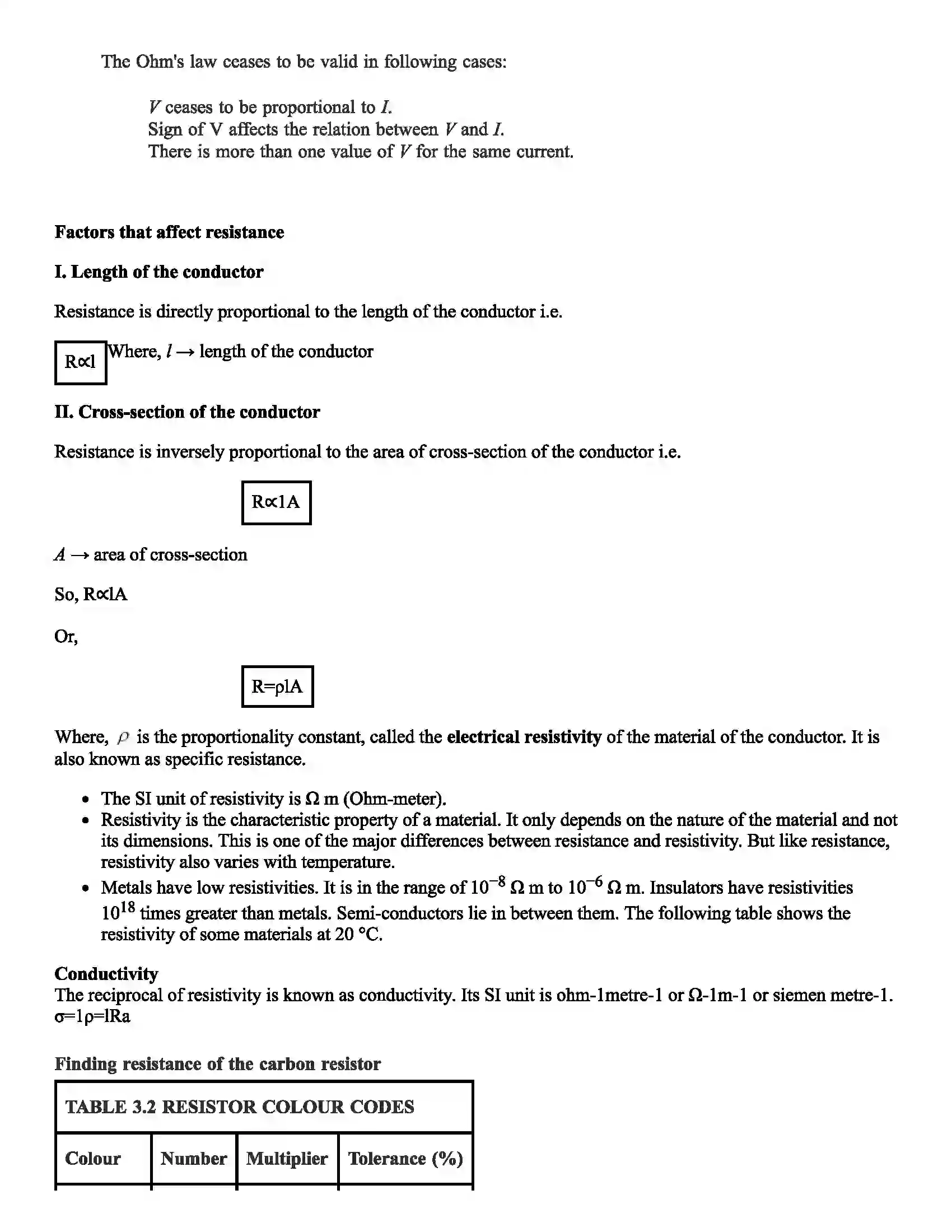 Maharashtra Board Class 11th Physics Current Electricity Revision Note 2