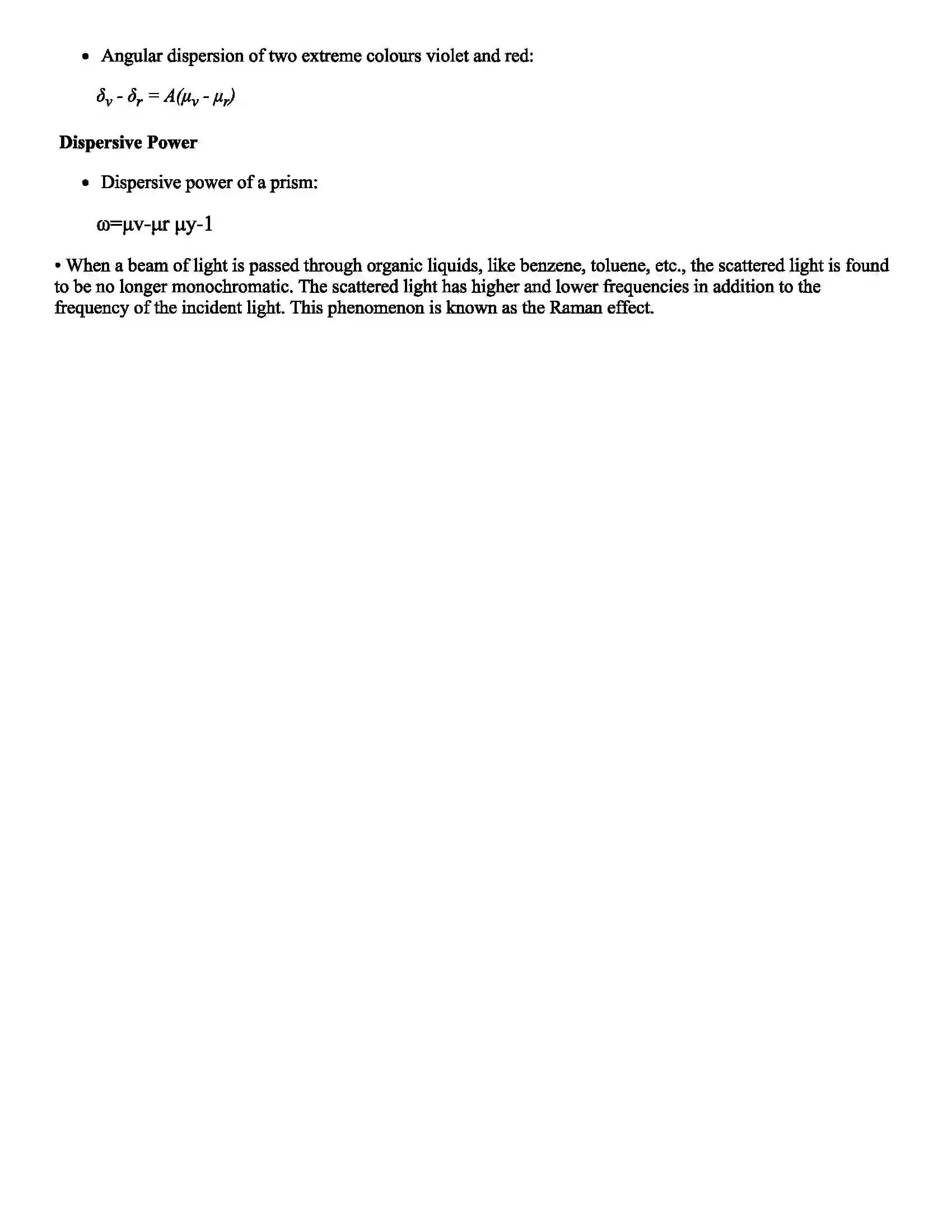 Maharashtra Board Class 11th Physics Refraction of Light Revision Note 3
