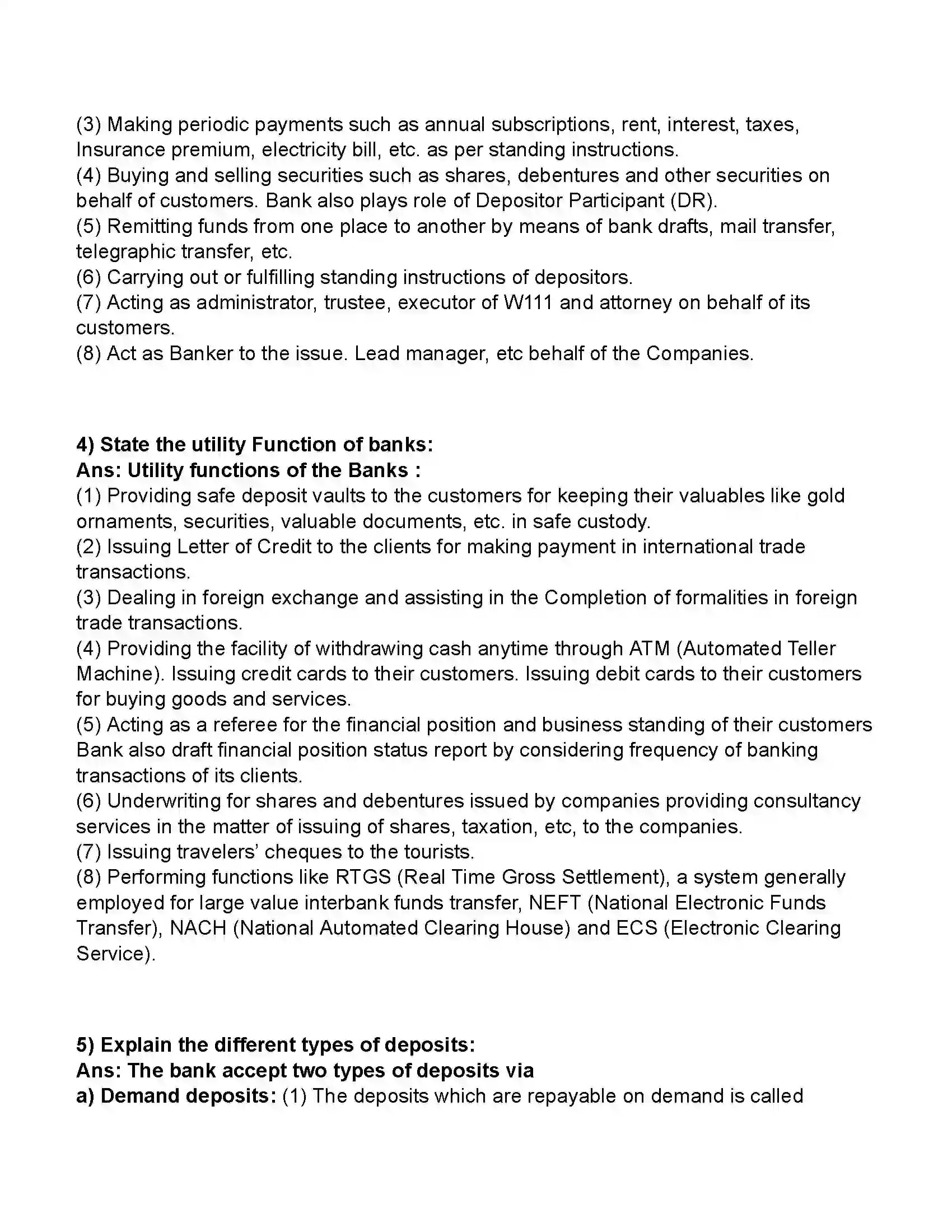 Maharashtra Board Class 11th Secretarial Practice Corresponding With Banks Revision Note 13
