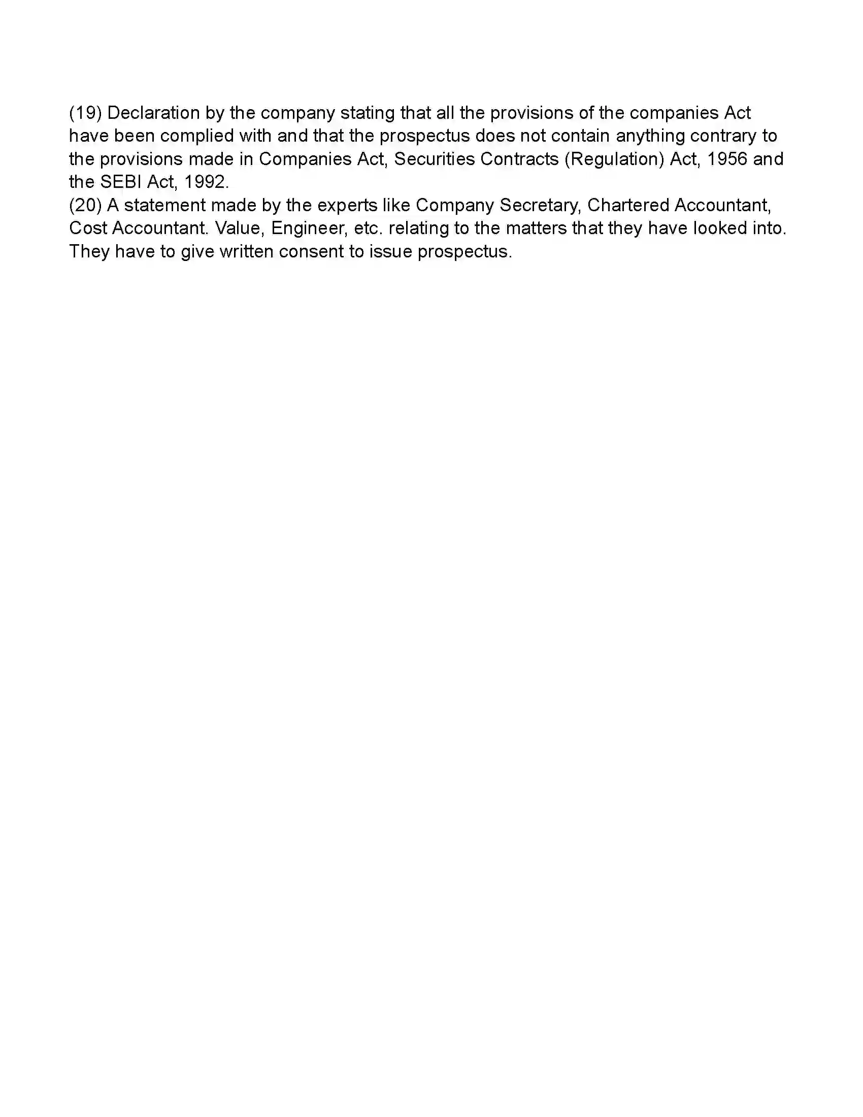 Maharashtra Board Class 11th Secretarial Practice Documents Related to Formation of a Joint Stock Company Revision Note 26