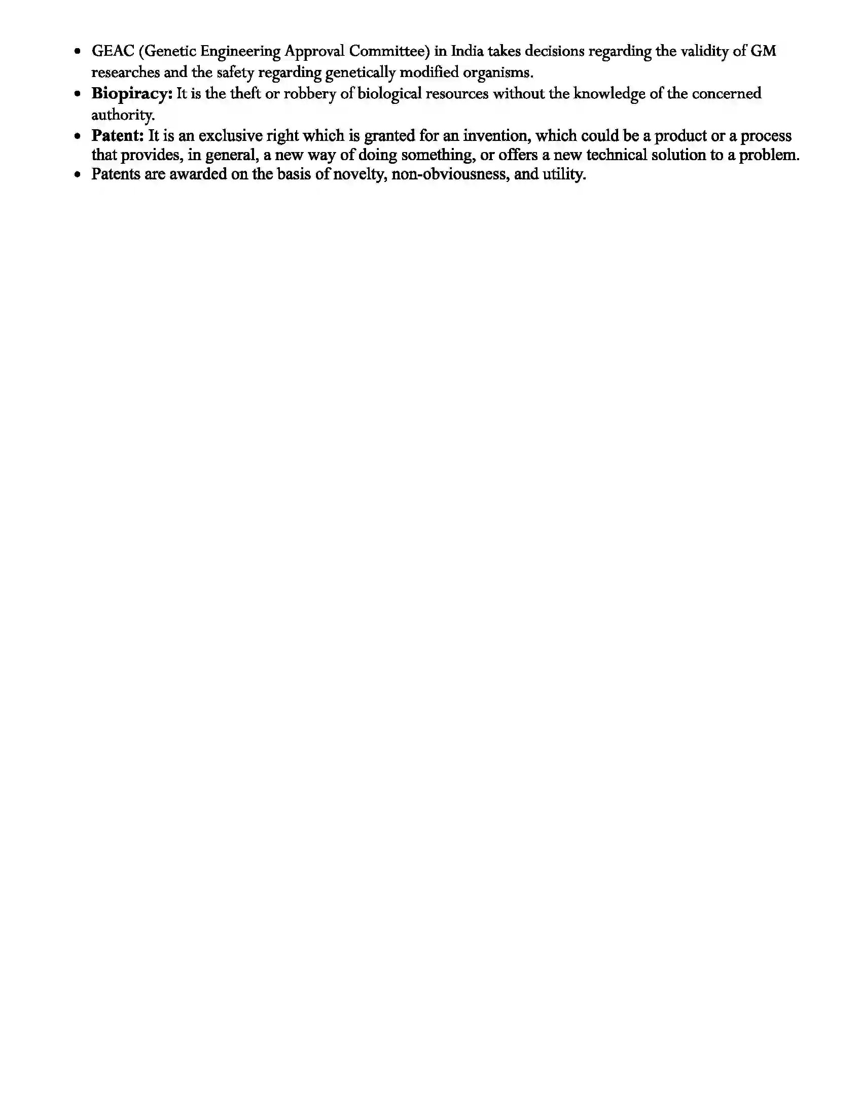 Maharashtra Board Class 12th Biology Genetic Engineering and Genomics Revision Note 2