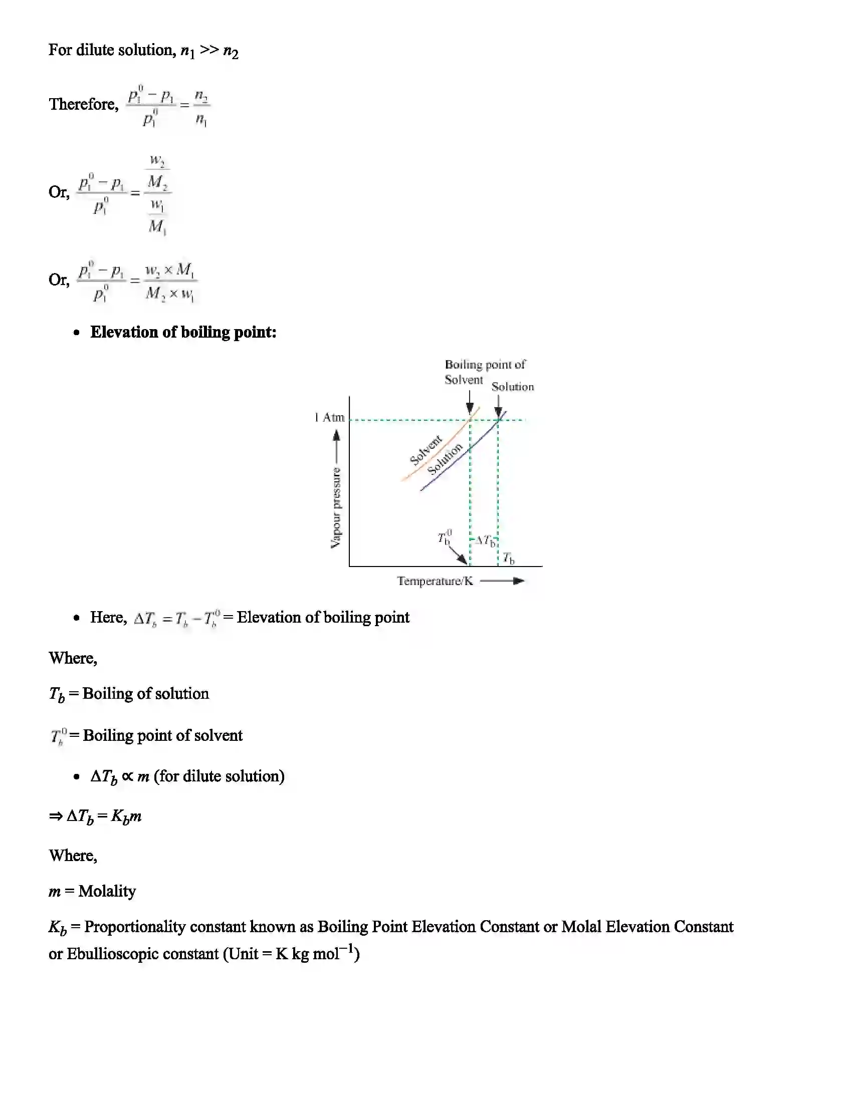 Maharashtra Board Class 12th Chemistry Solutions and Colligative Properties Revision Note 5