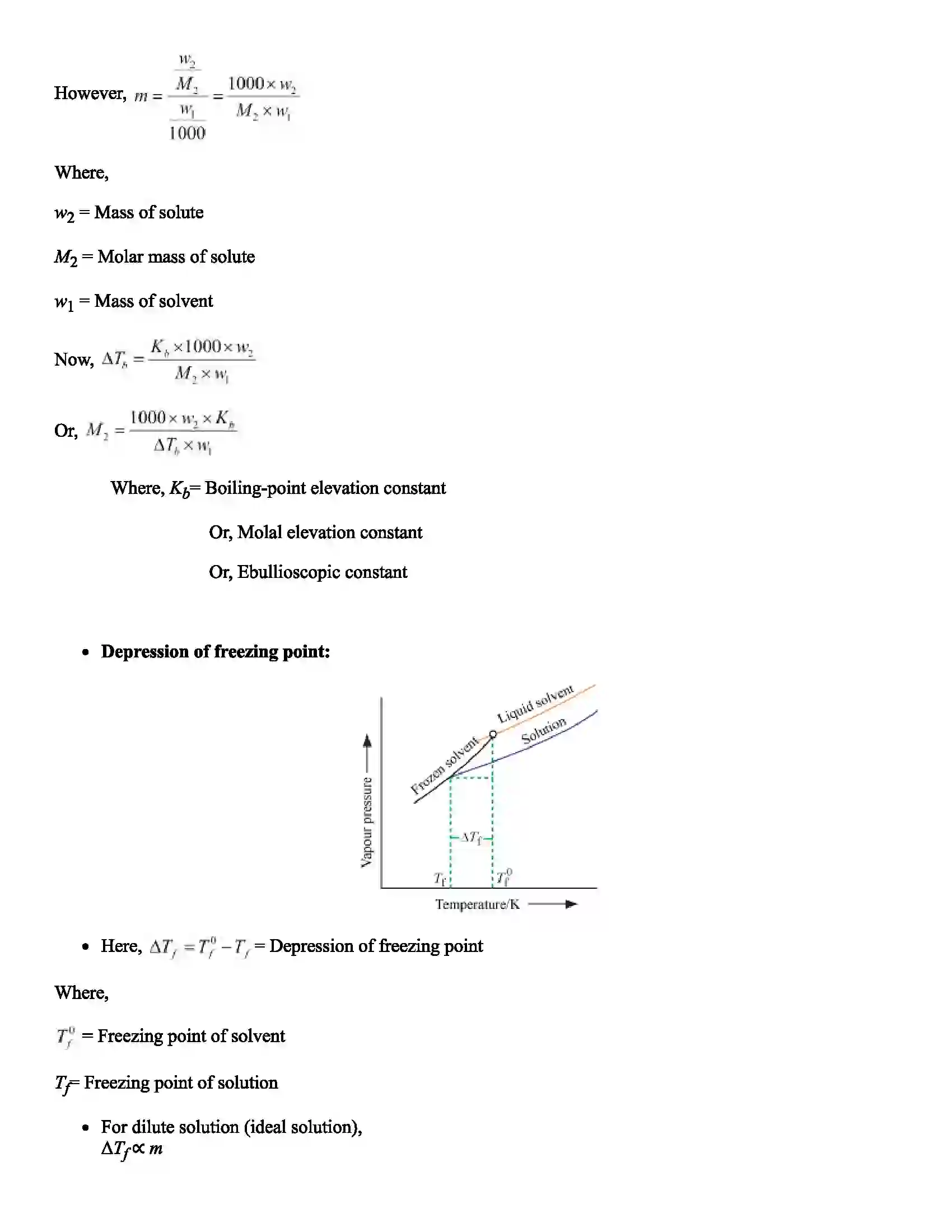 Maharashtra Board Class 12th Chemistry Solutions and Colligative Properties Revision Note 6
