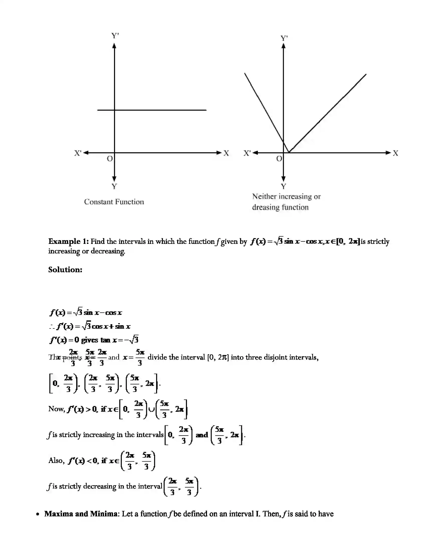 Maharashtra Board Class 12th Mathematics Part - II Application of Derivatives Revision Note 4