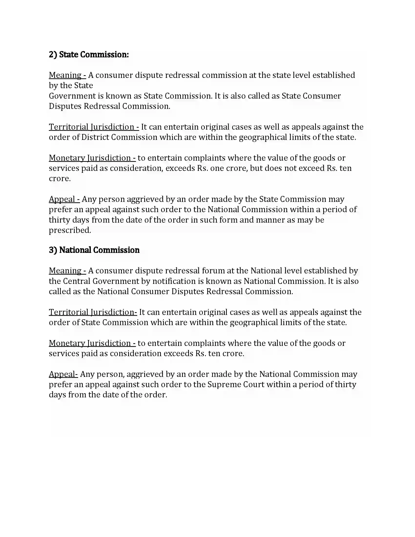 Maharashtra Board Class 12th Organization of Commerce & Management Consumer Protection Revision Note 24