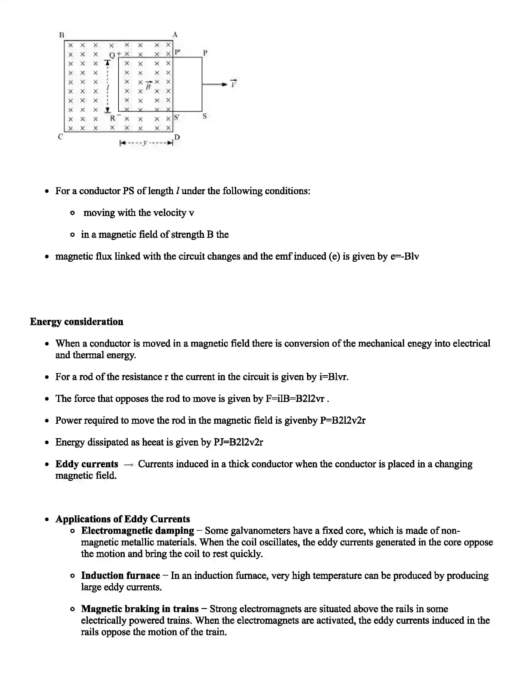 Maharashtra Board Class 12th Physics Electromagnetic Induction Revision Note 2