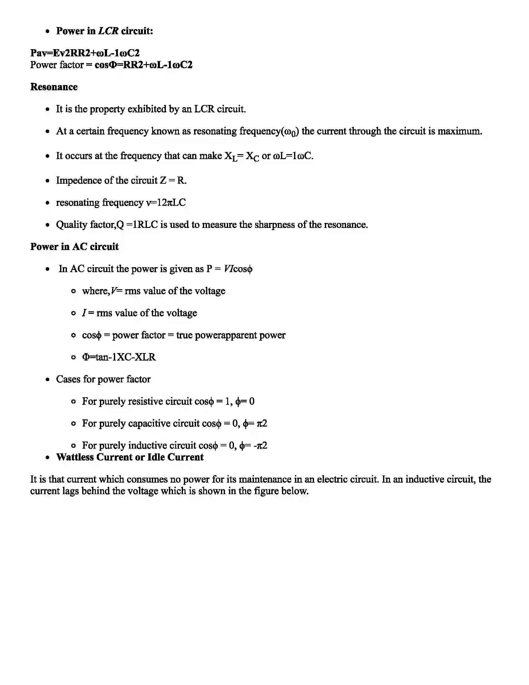 Maharashtra Board Class 12th Physics Electromagnetic Induction Revision Note 6