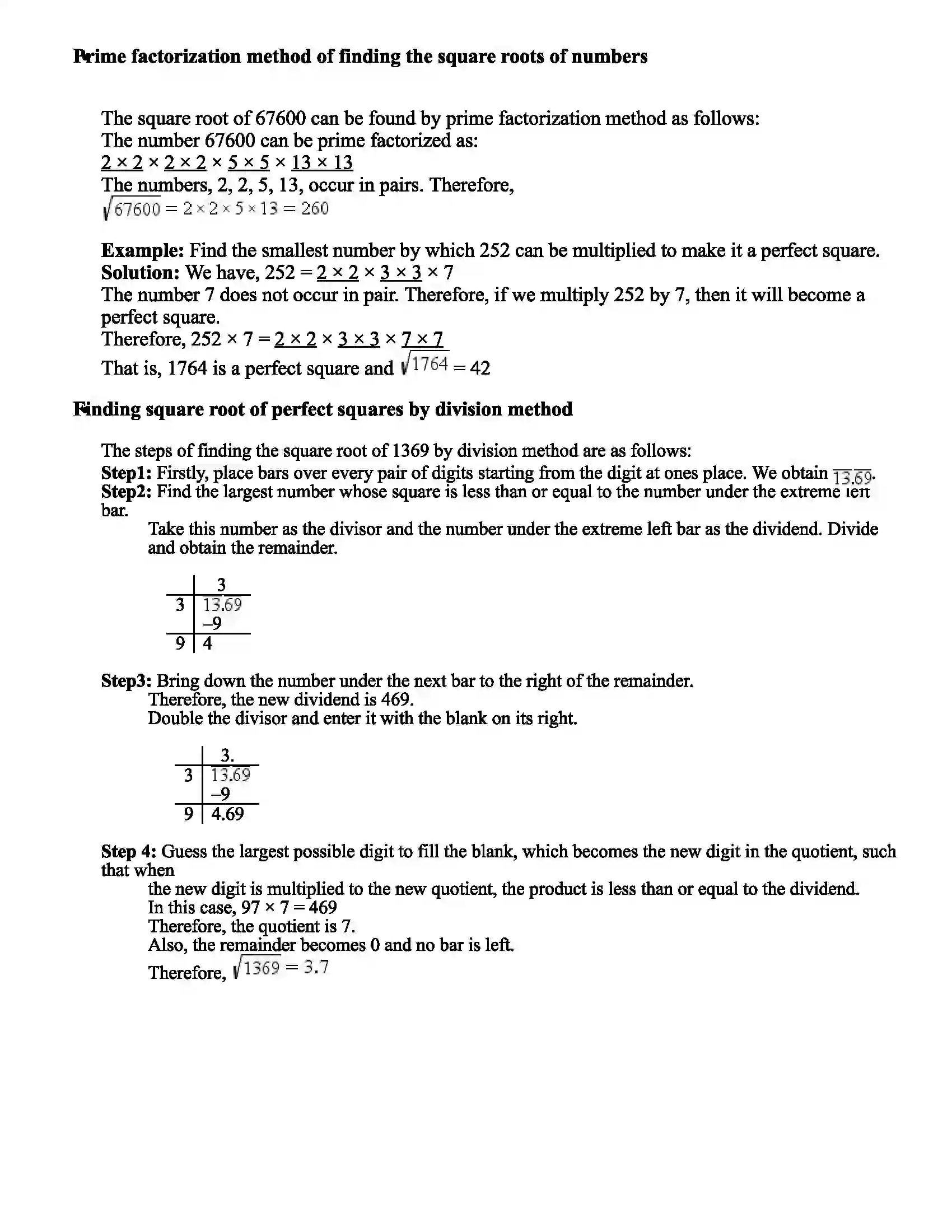Maharashtra Board Class 7th Mathematics Indices Revision Note 2