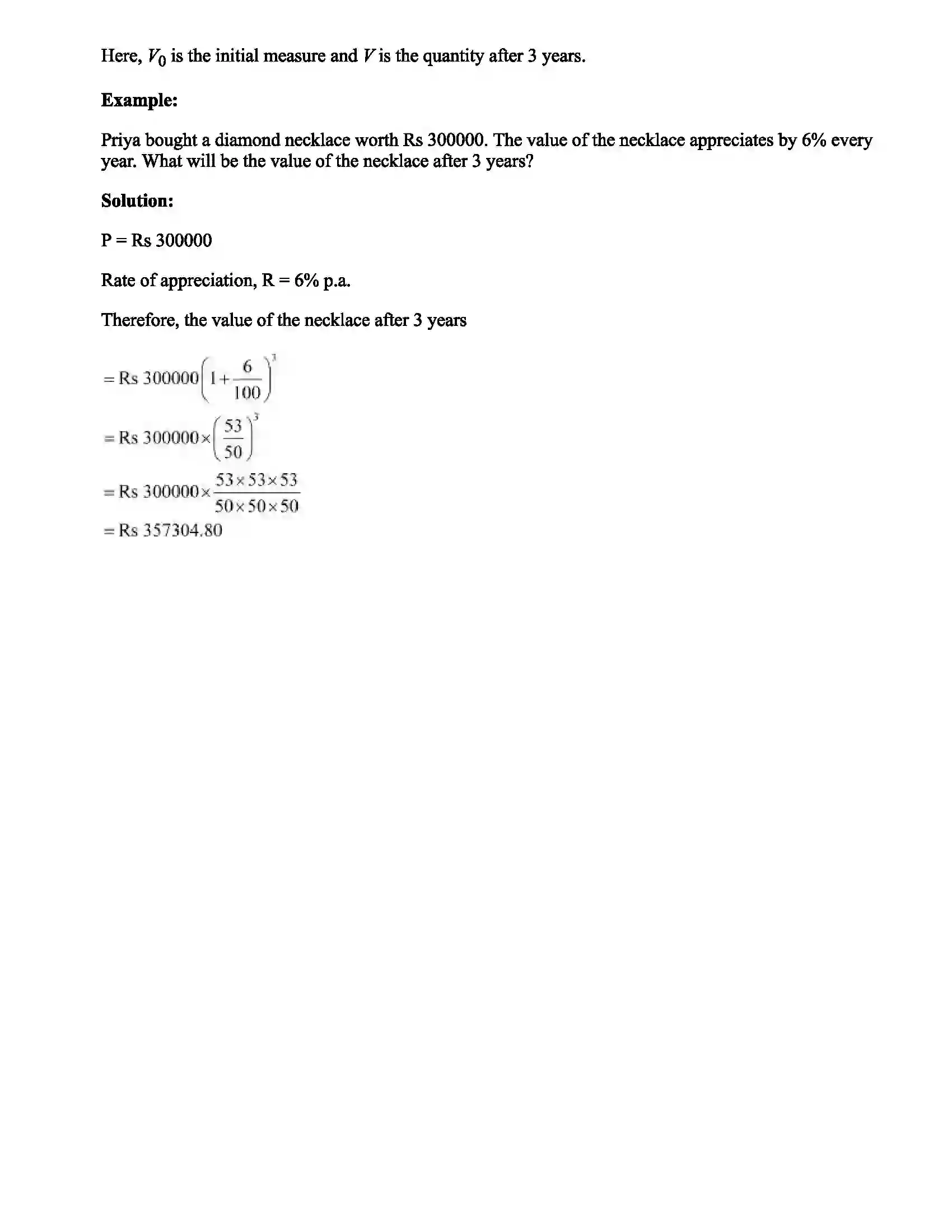 Maharashtra Board Class 8th Mathematics Compound Interest Revision Note 2