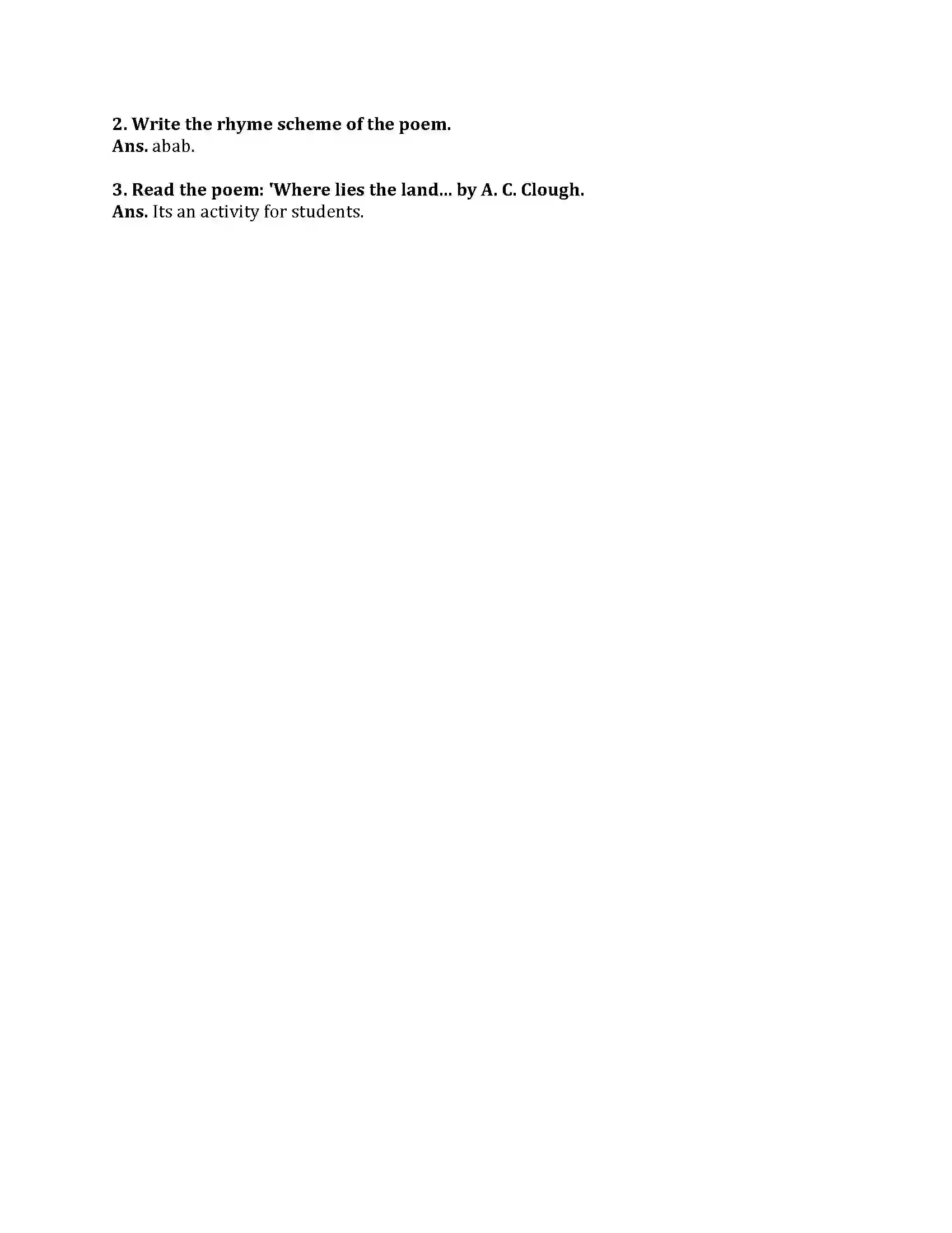 Maharashtra Board Class 9th English Kumar Bharati 2.1 Invictus Revision Note 4