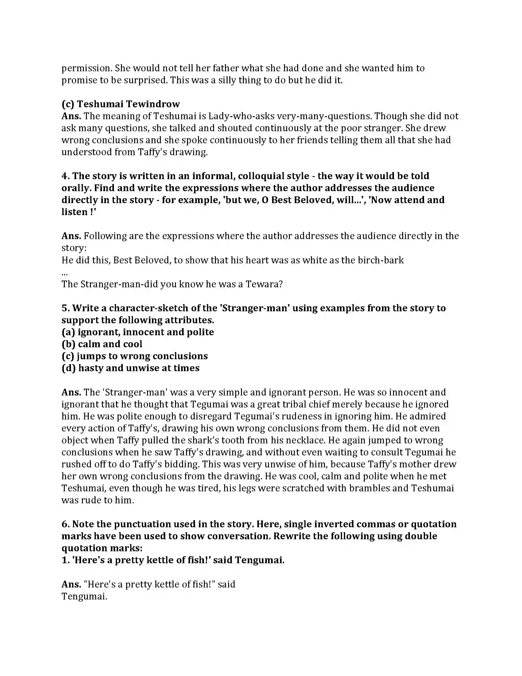 Maharashtra Board Class 9th English Kumar Bharati 3.4 How the First Letter Was Written Revision Note 6