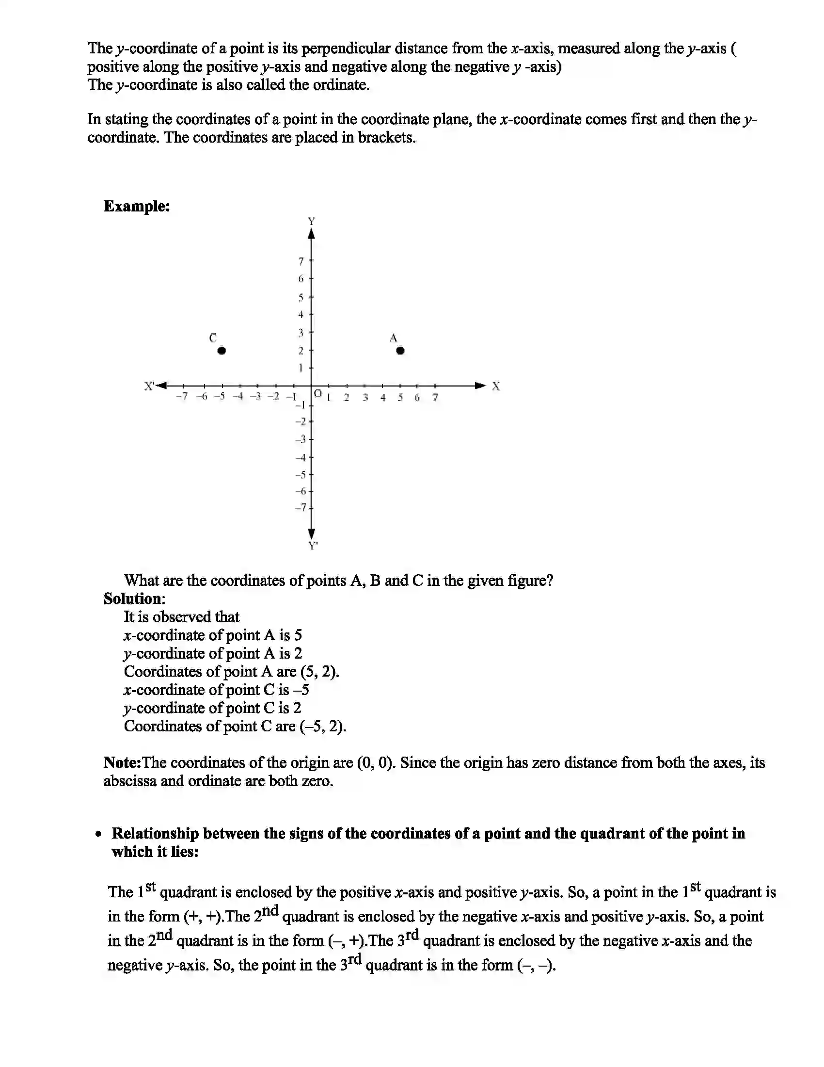 Maharashtra Board Class 9th Mathematics Graphs Revision Note 3