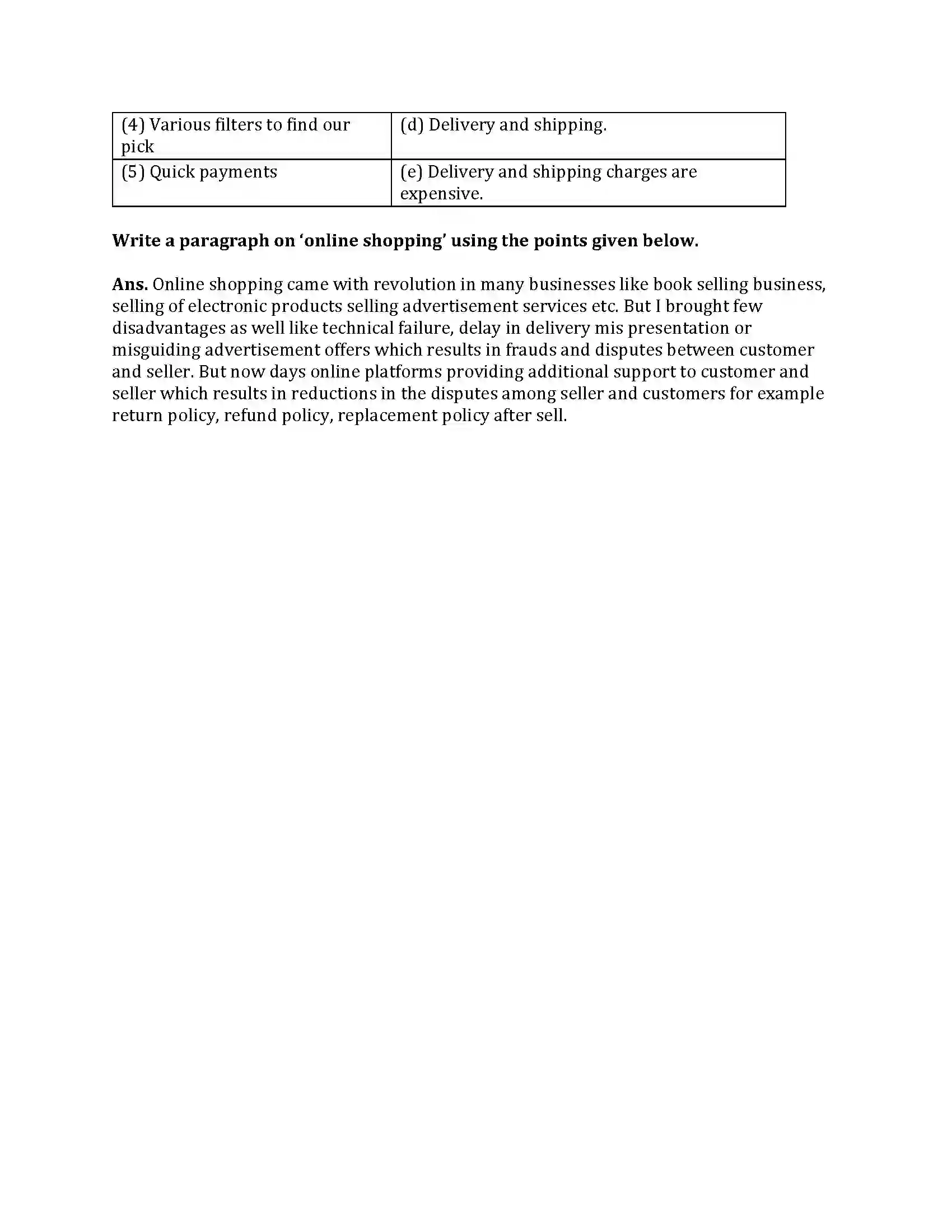 Maharashtra Board Class 9th My English Course Book 1.2 The Fun They Had Revision Note 7