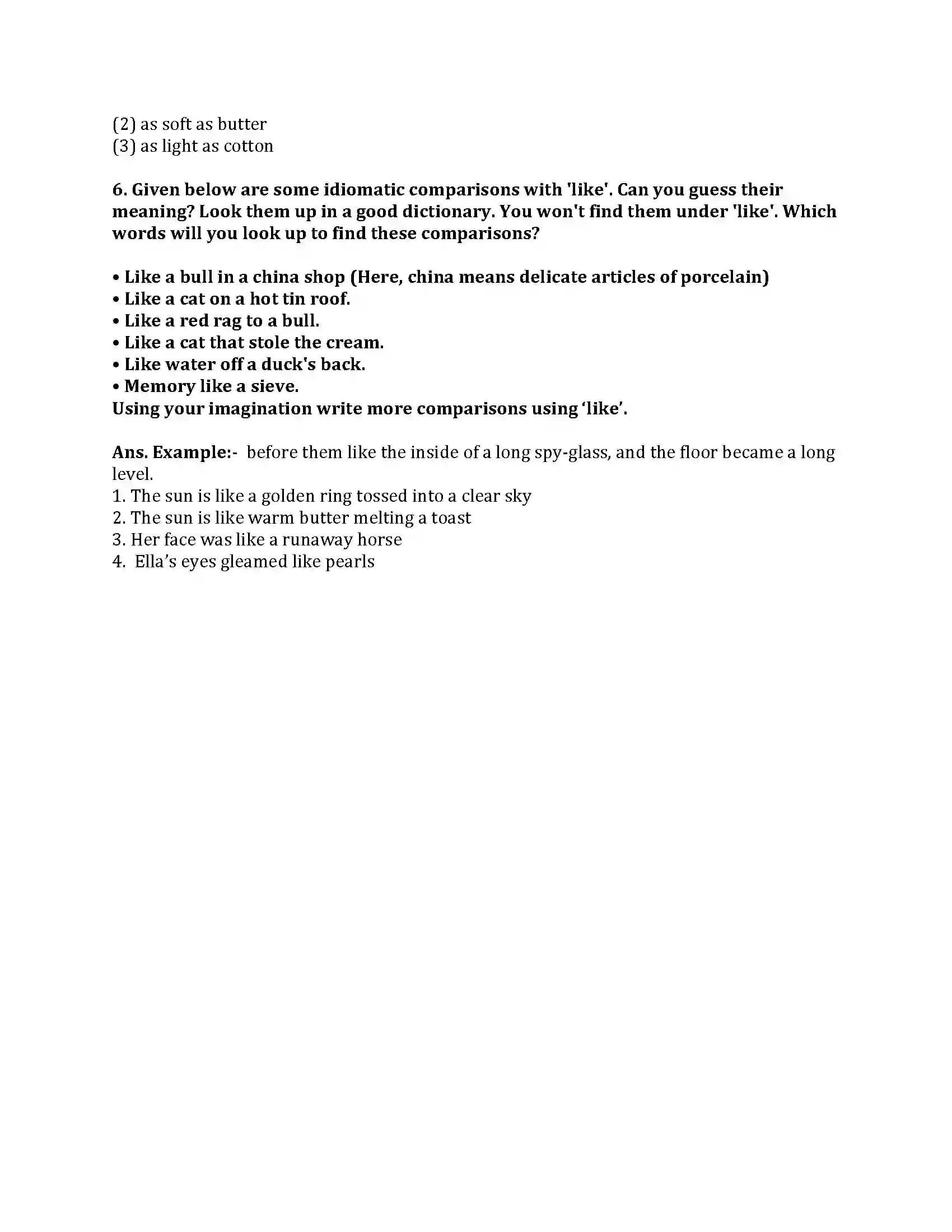 Maharashtra Board Class 9th My English Course Book 2.1 Comparisons Revision Note 4