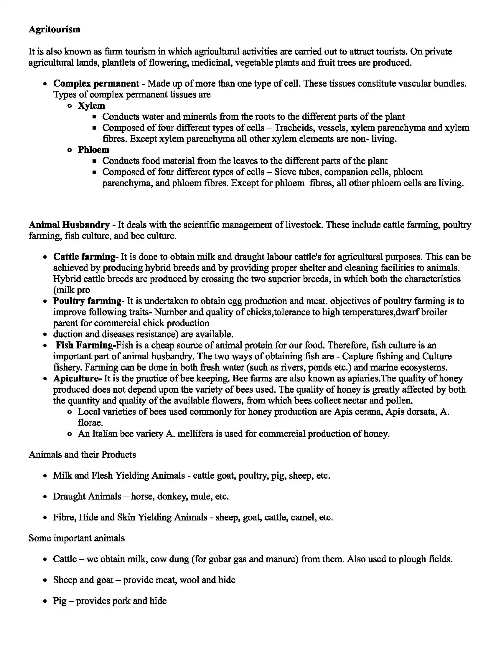 Maharashtra Board Class 9th Science Introduction to Biotechnology Revision Note 6