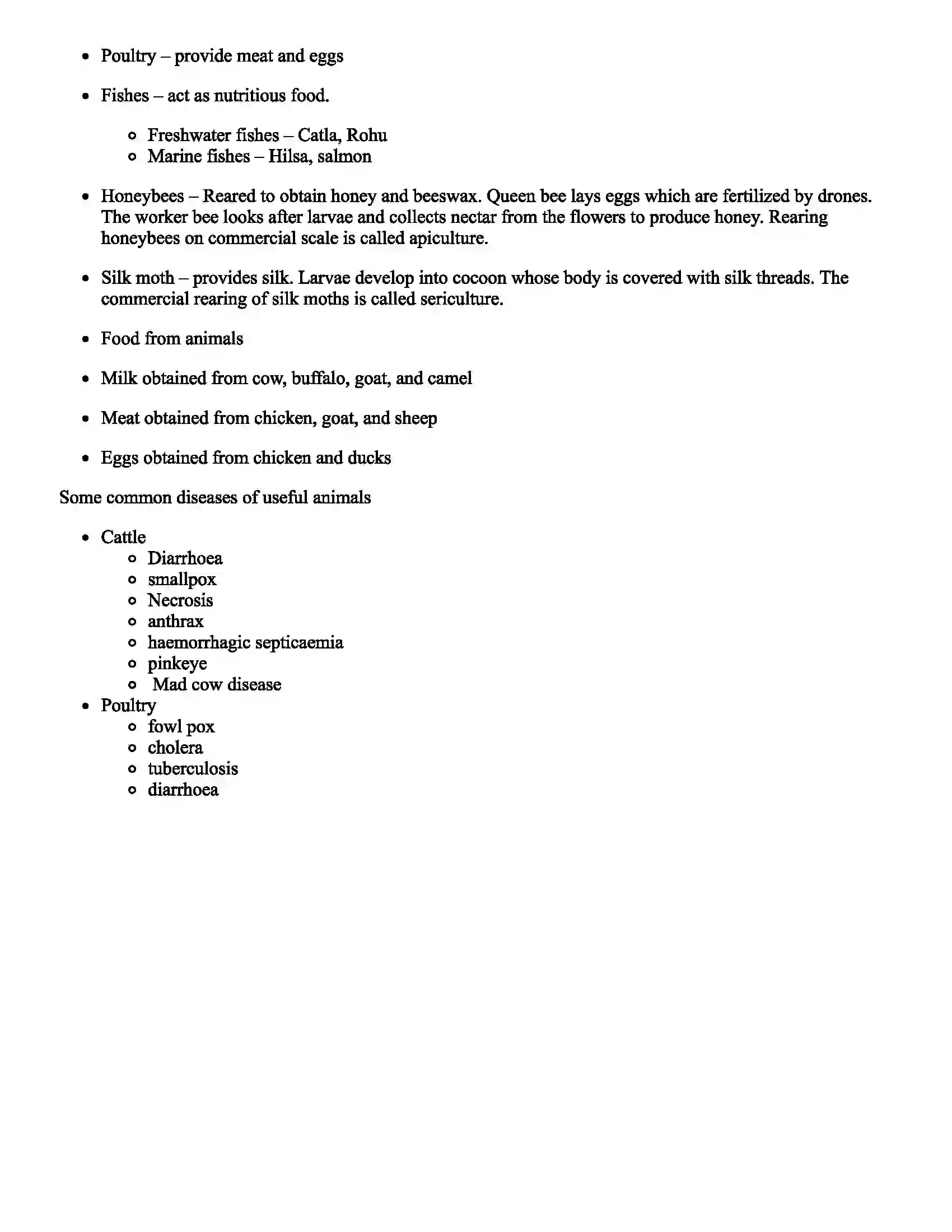 Maharashtra Board Class 9th Science Introduction to Biotechnology Revision Note 7