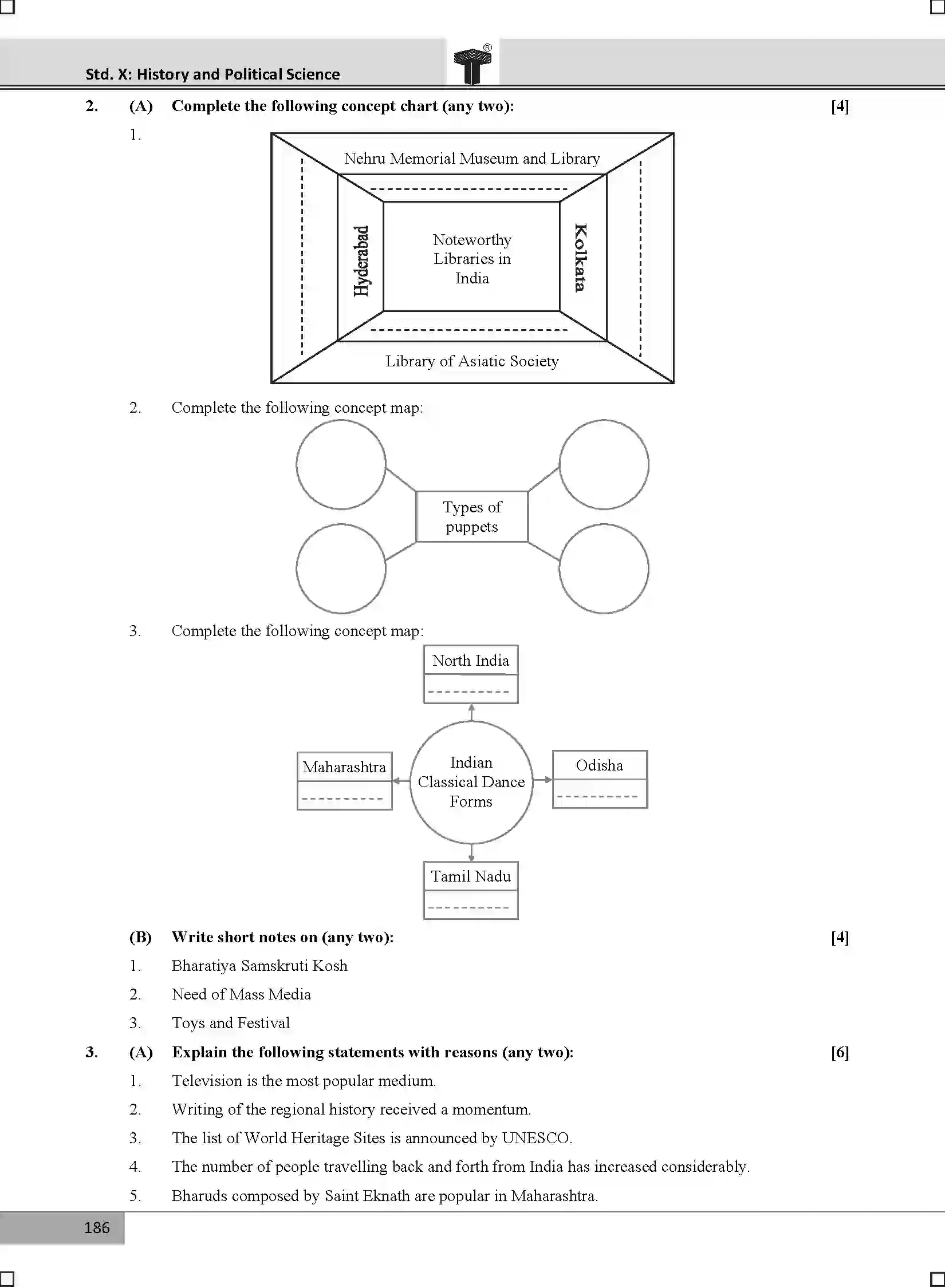 Maharashtra Board Class 10th 2025 History and Political Science Sample Paper 2