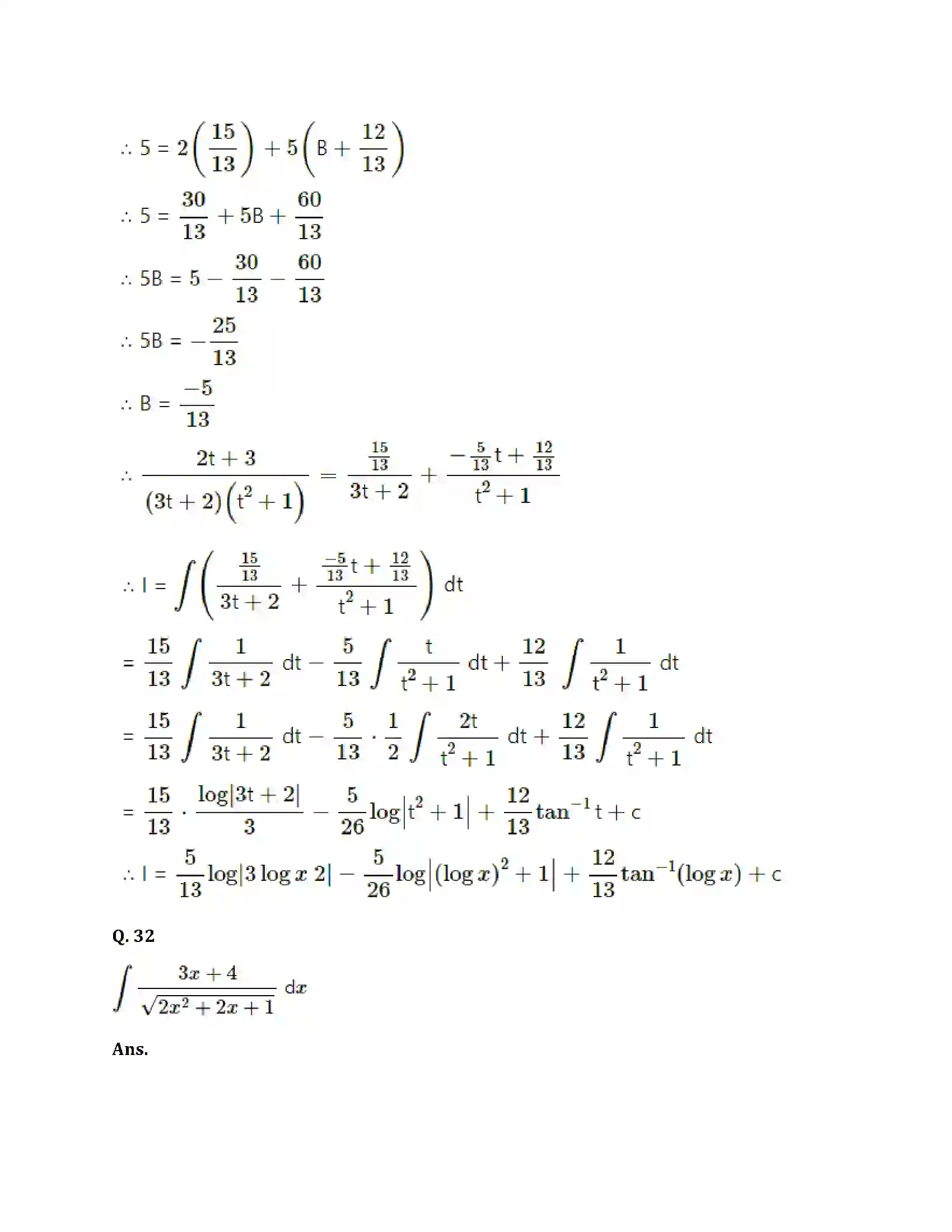 Maharashtra Board Class 12th 2021 Maths Sample Paper 32