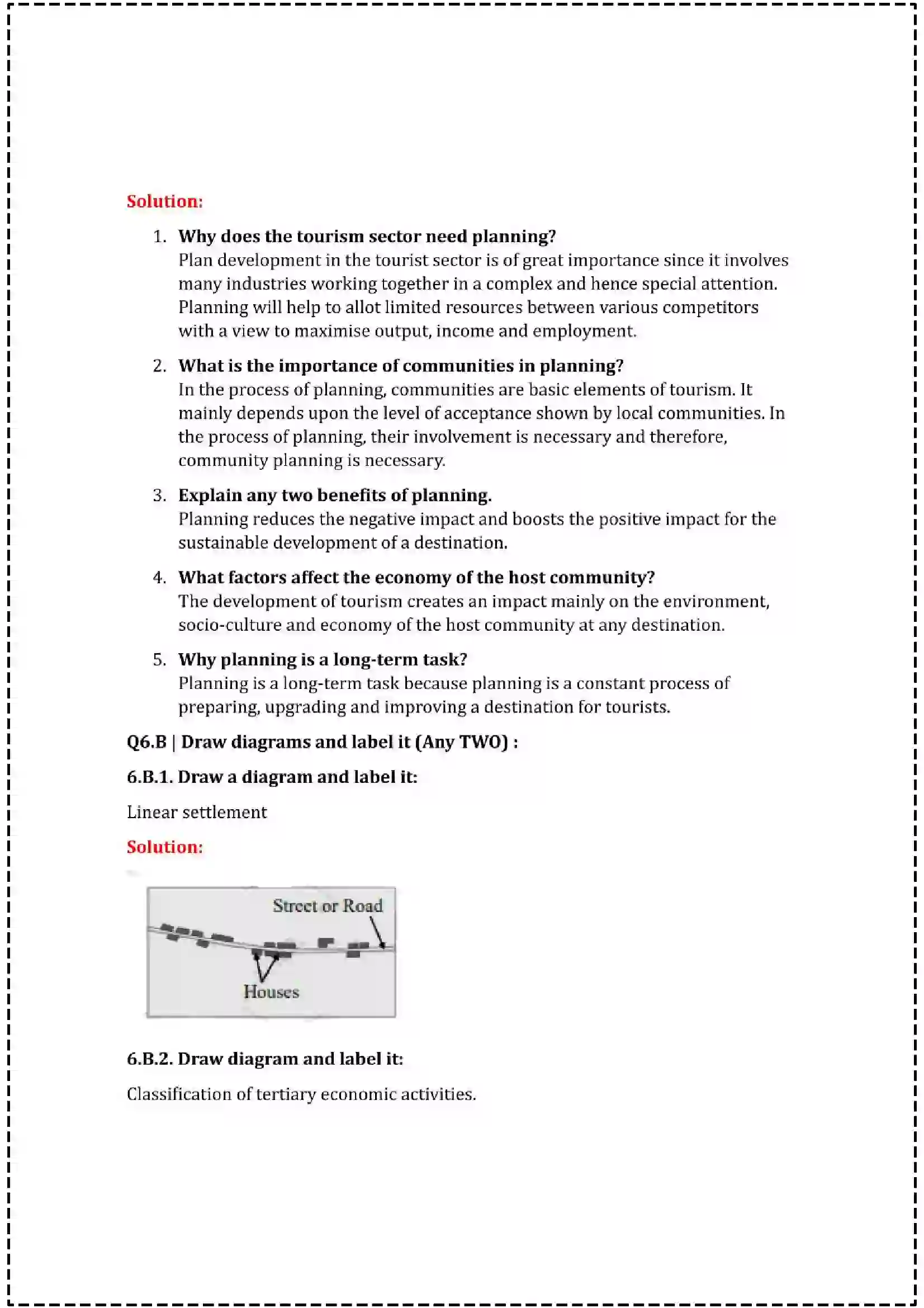 Maharashtra Board Class 12th 2025 Geography Set - 1 - Sample Paper 19