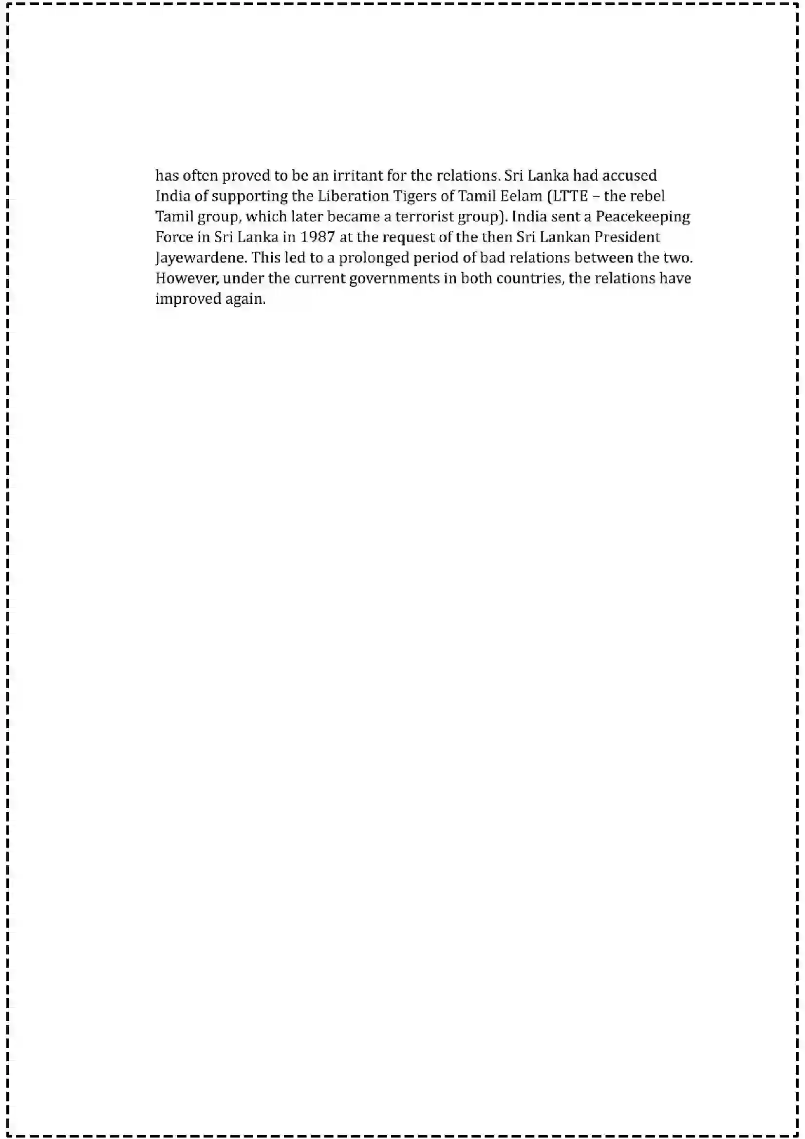 Maharashtra Board Class 12th 2025 Political Science Set - 2 - Sample Paper 20
