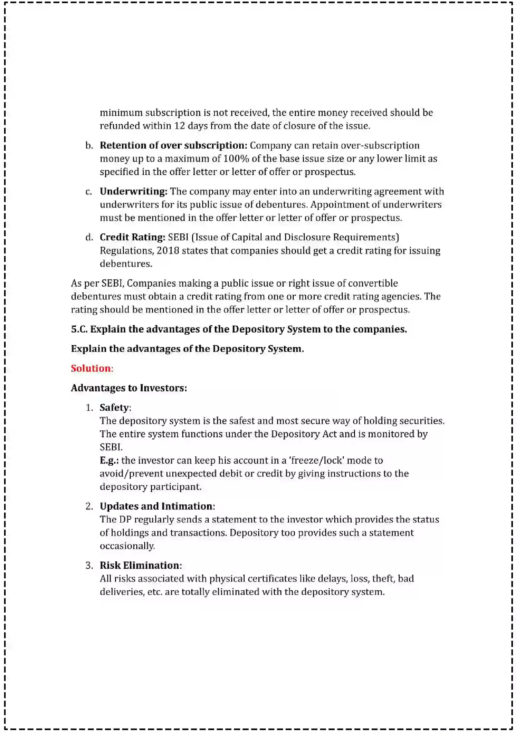 Maharashtra Board Class 12th 2025 Secretarial Practice Set - 1 - Sample Paper 14